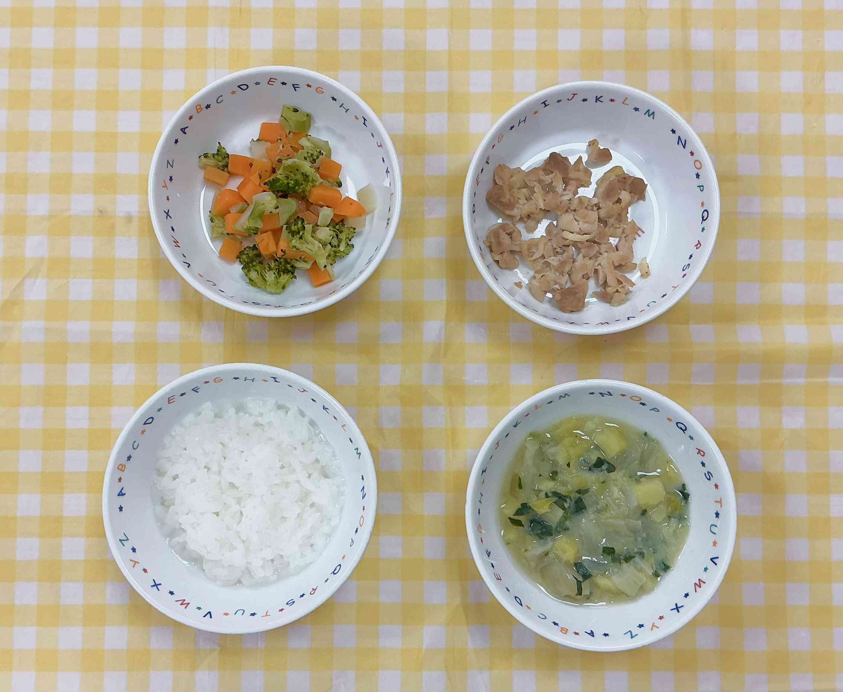 12月25日給食メニュー（後期食）