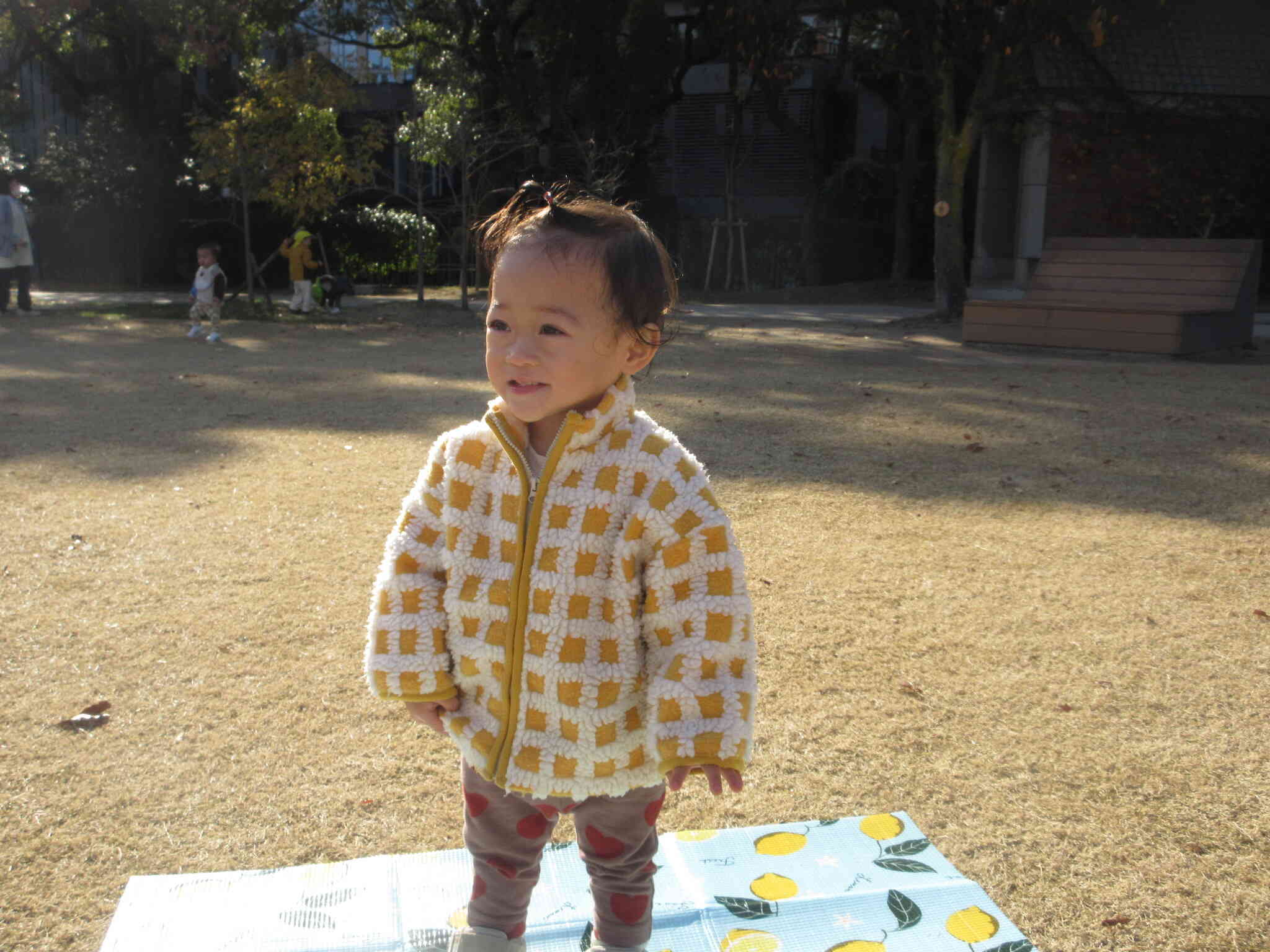 おひさまいい気持ち♪