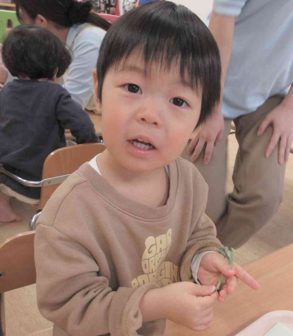 たくさん触れたね