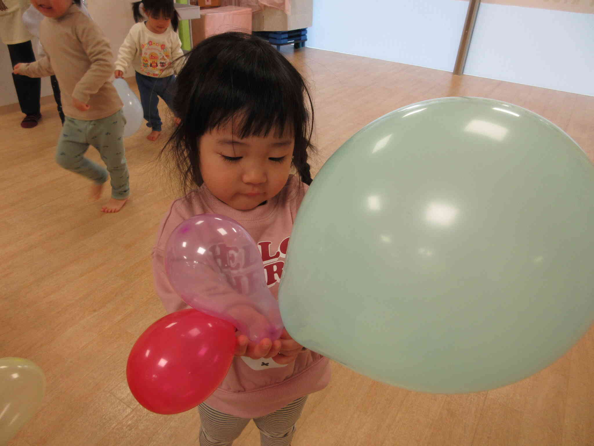 こんなにたくさん持てたの♪と見せてくれました！！