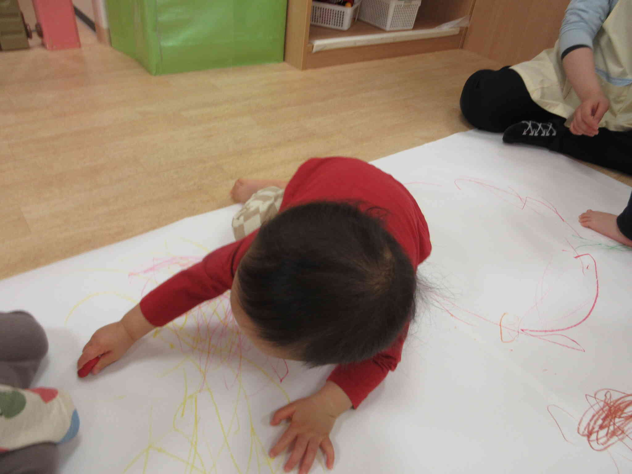 こっちにも線を描いてみよっと！