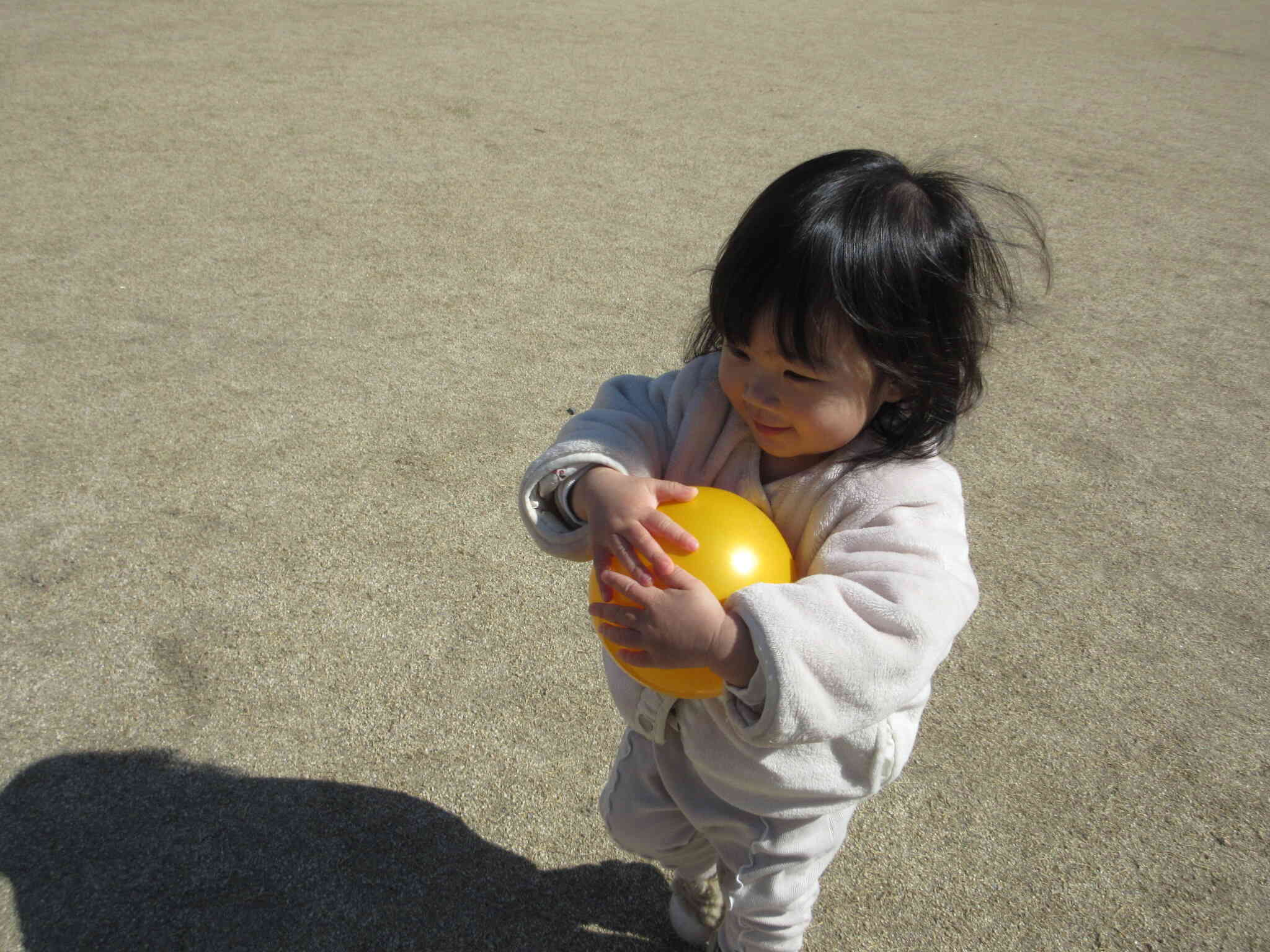 ポカポカおひさまの下で＊＾＾＊