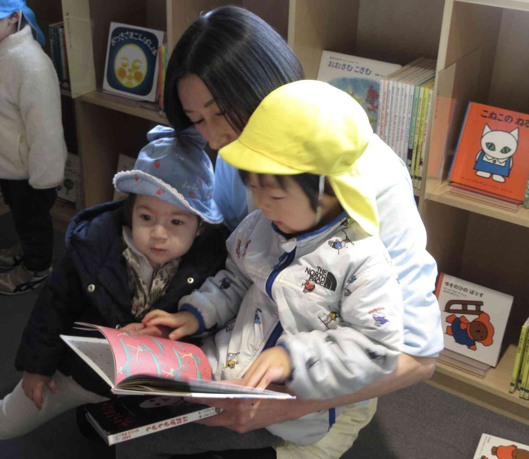 仲良く並んで・・