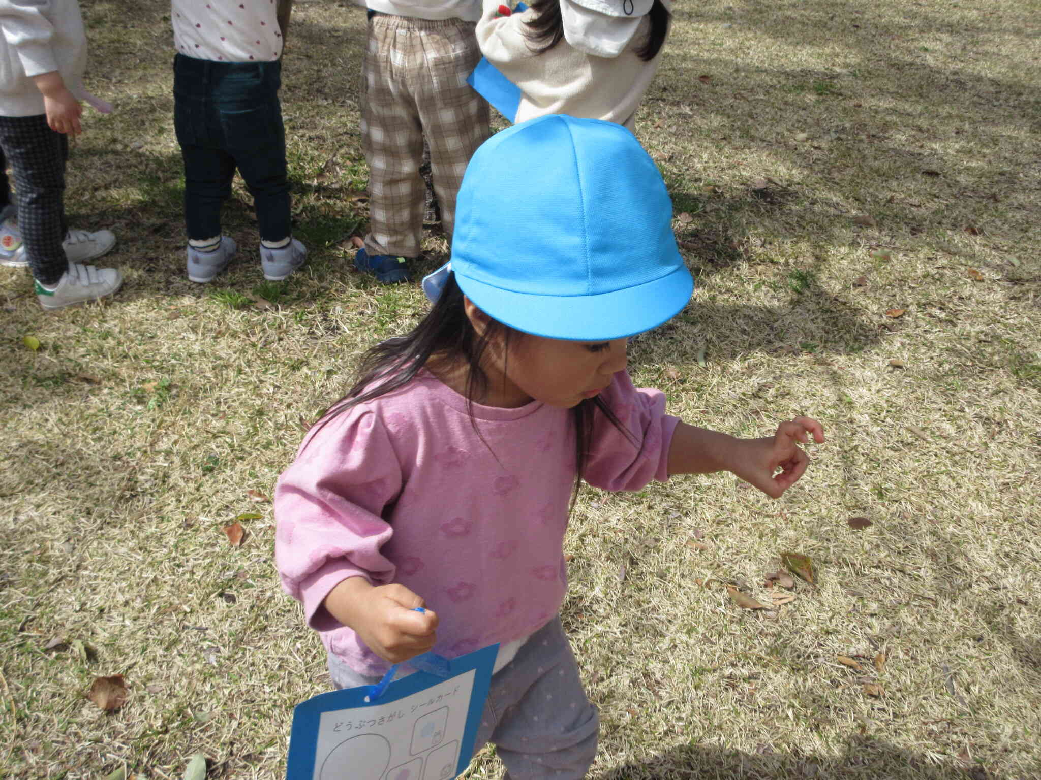 「どこに隠れているかな？」