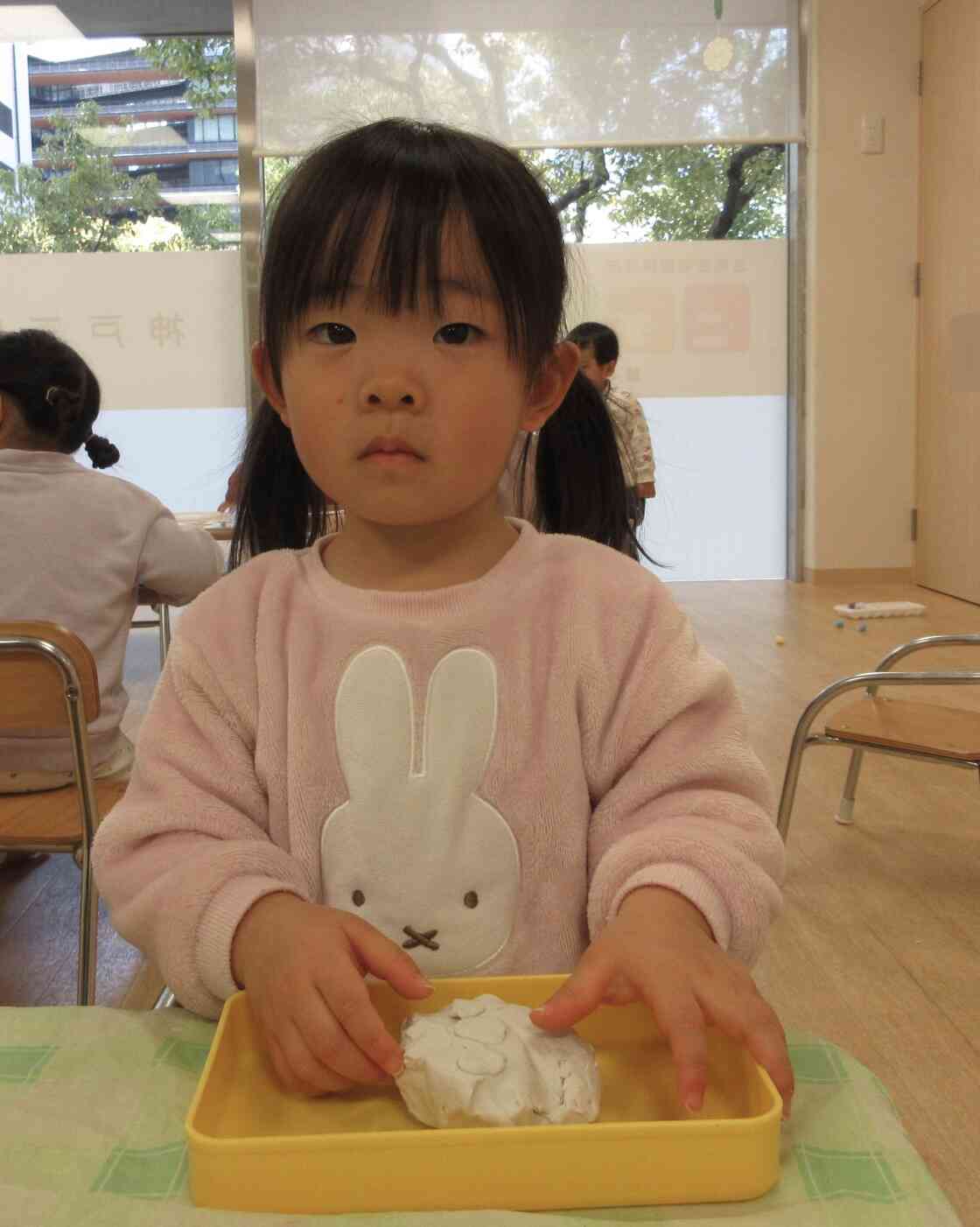 粘土で遊んだよ！