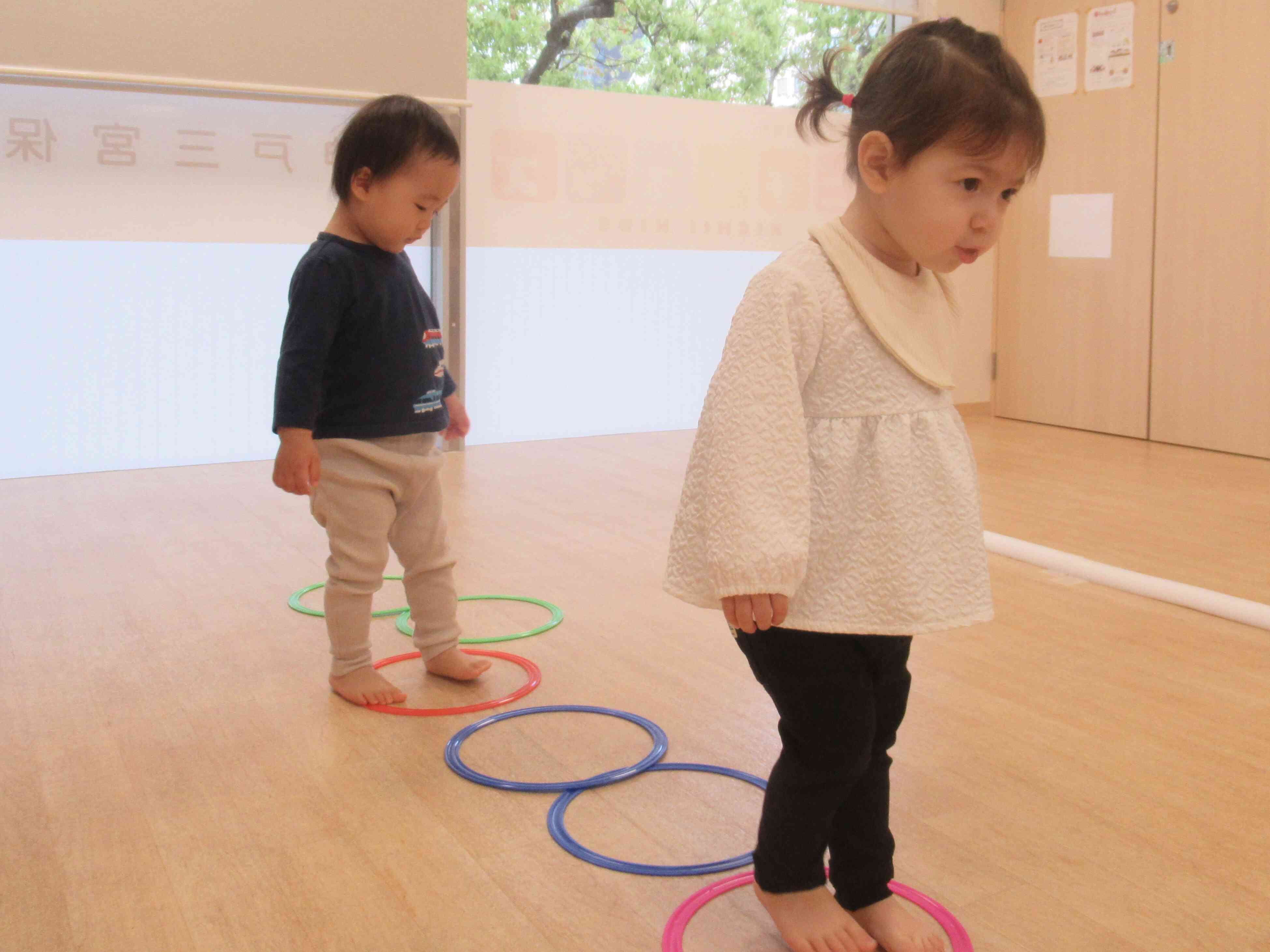 今日のあひる組さんはね...