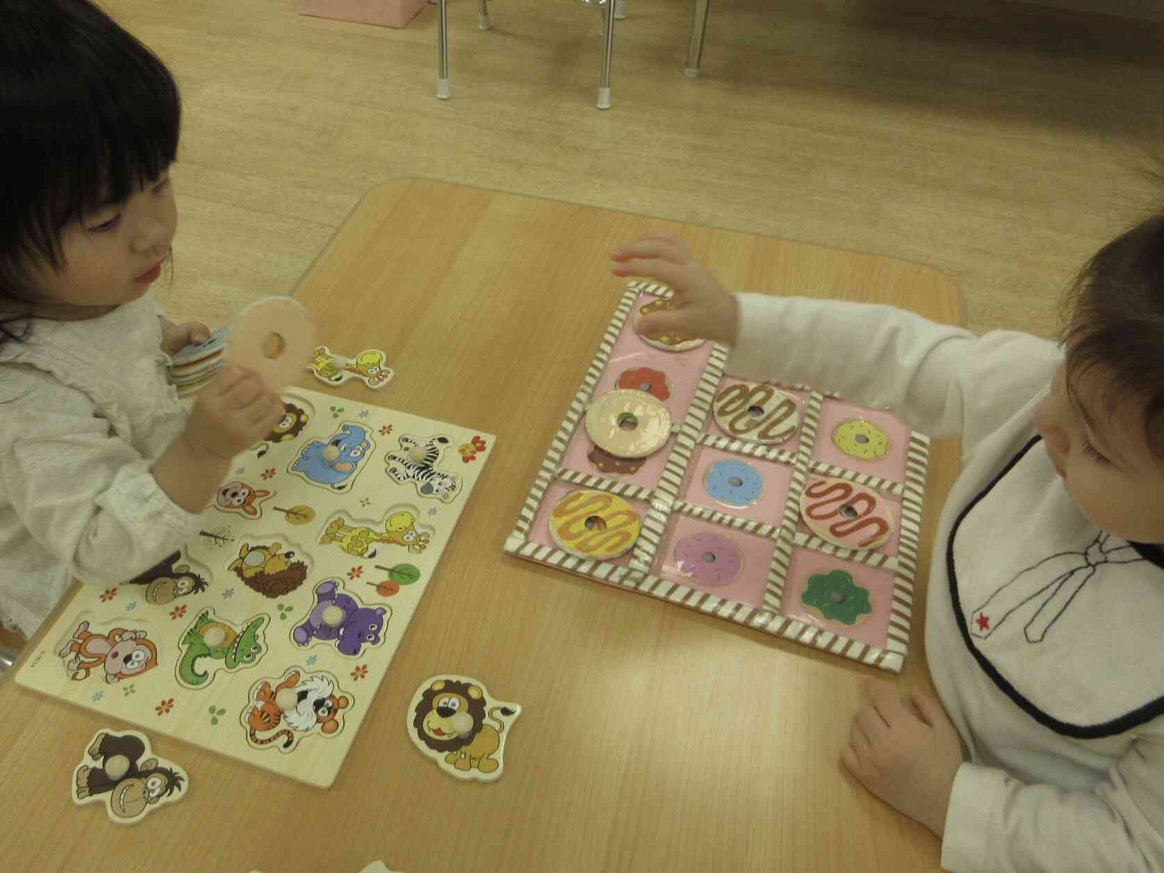 お友達と一緒に！