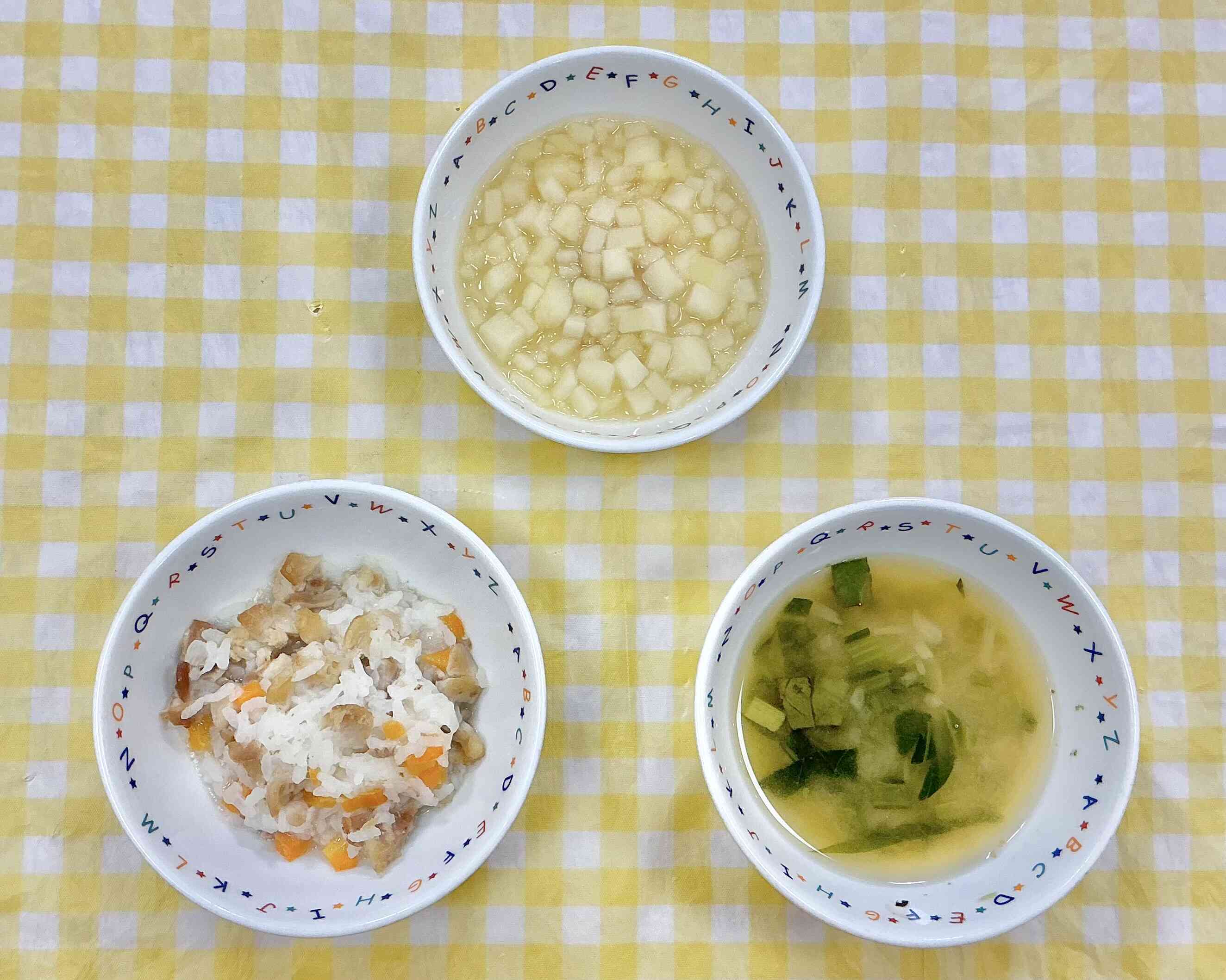 4月23日の給食メニュー(後期食)