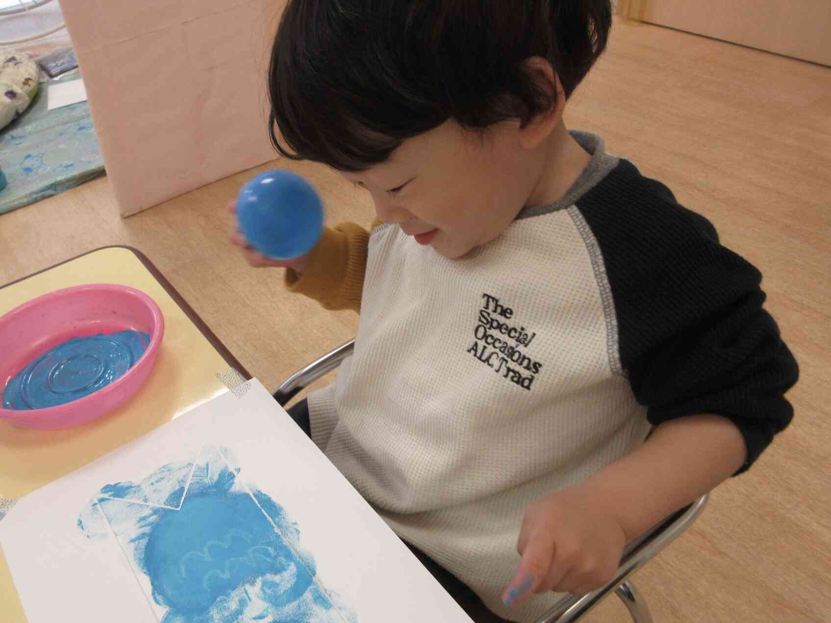 なにか浮かんできたよ！