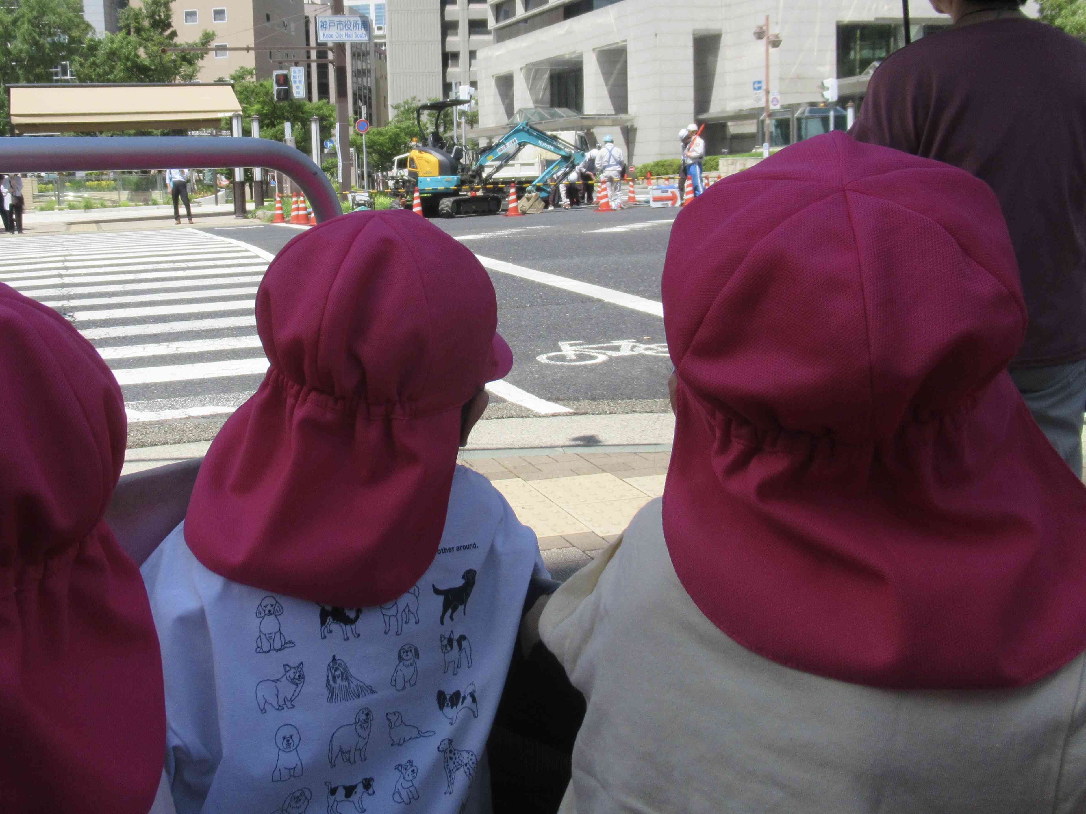 あ！こんな所にもはたらくくるま発見！