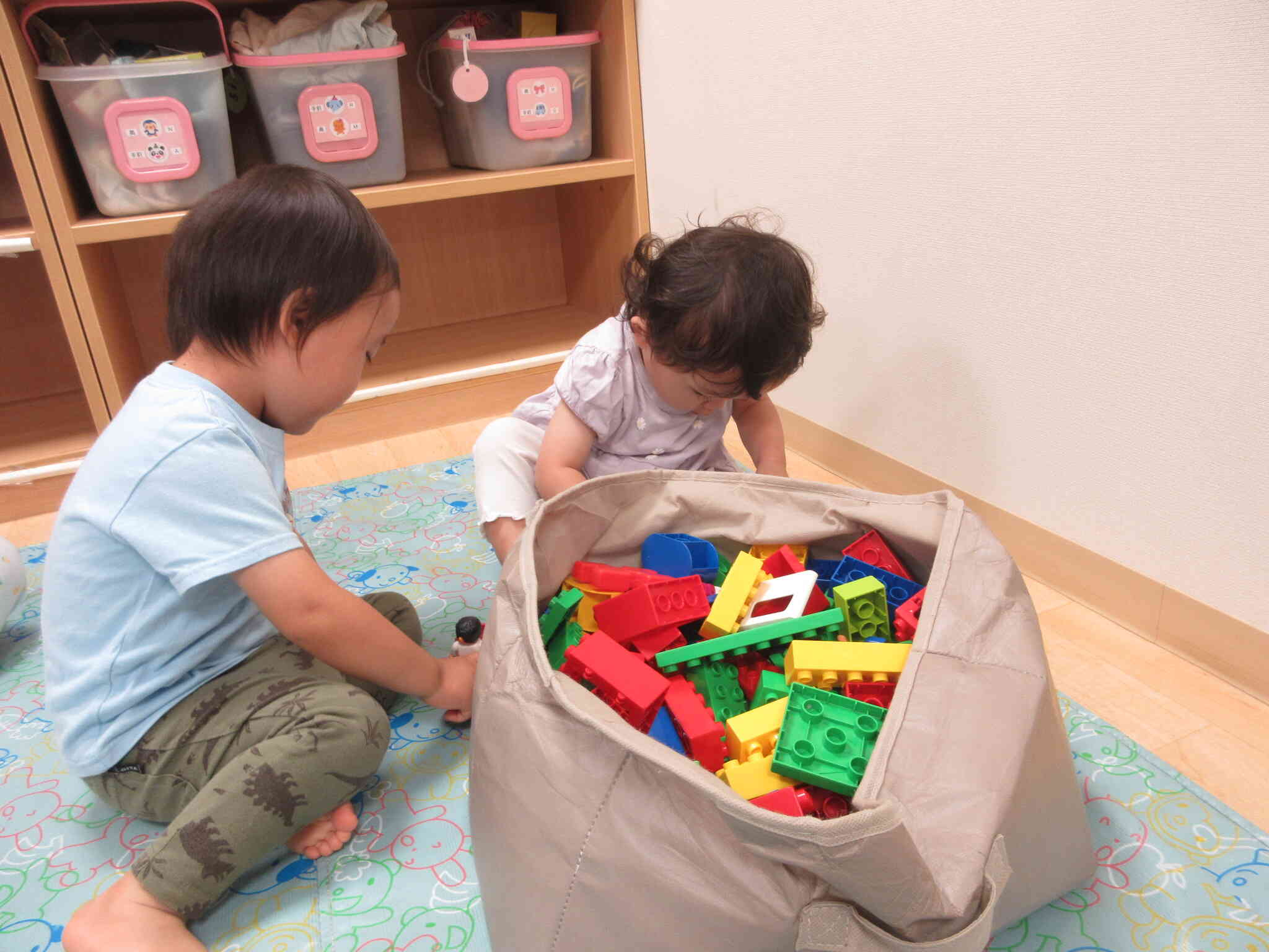 大好き！レゴブロック遊び！