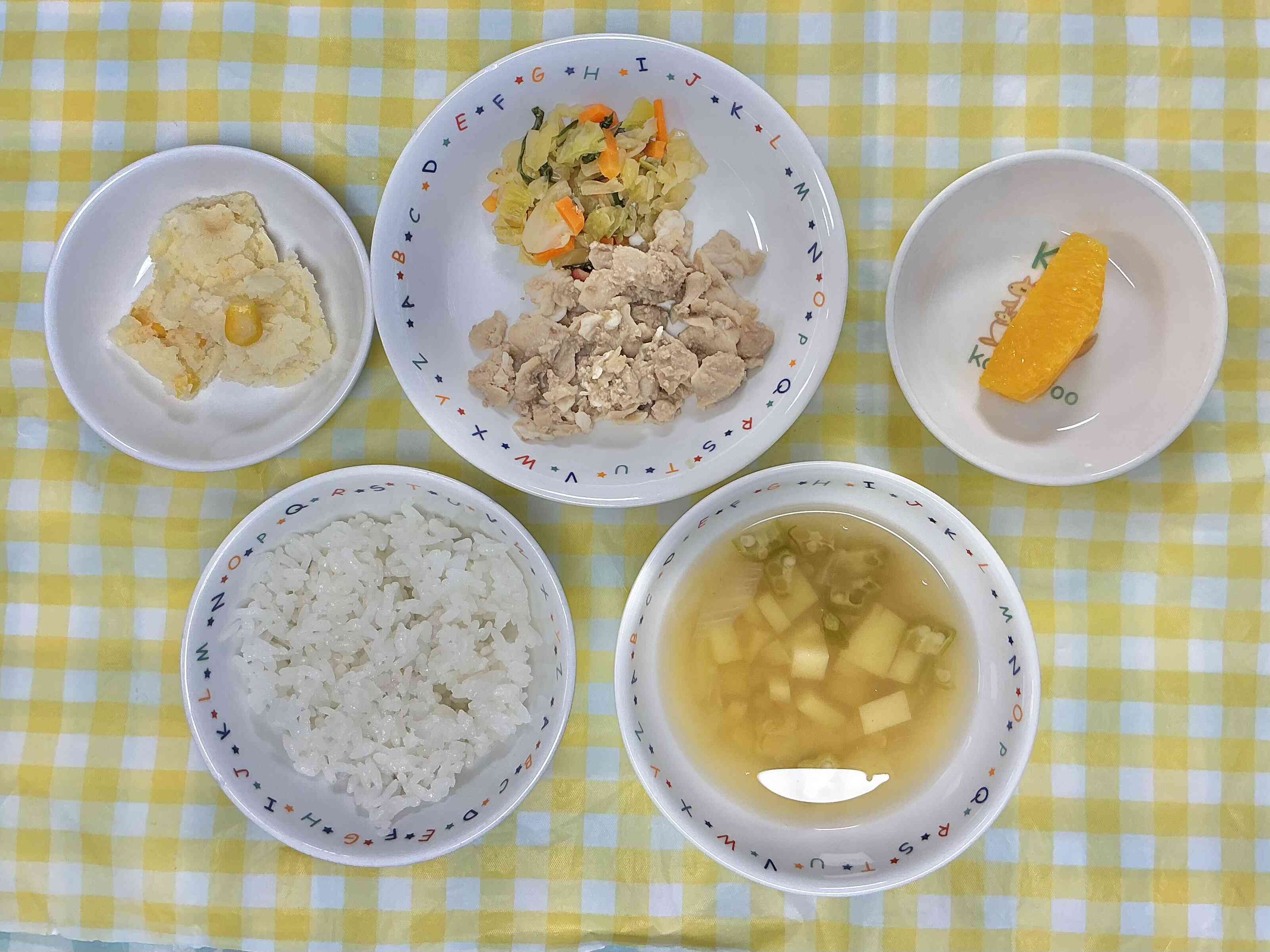 6月10日の給食メニュー