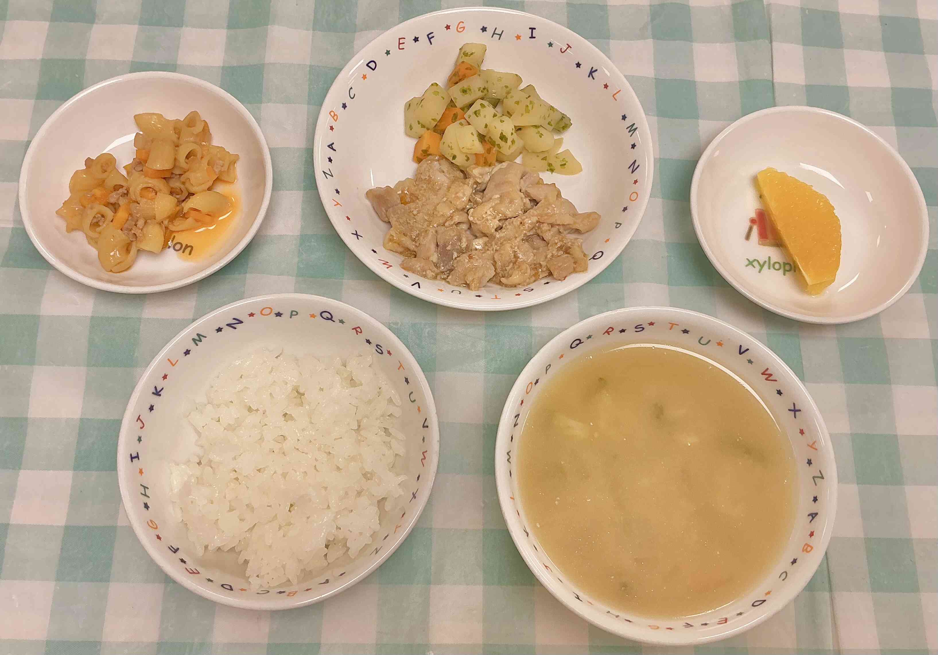 7月28日の給食メニュー