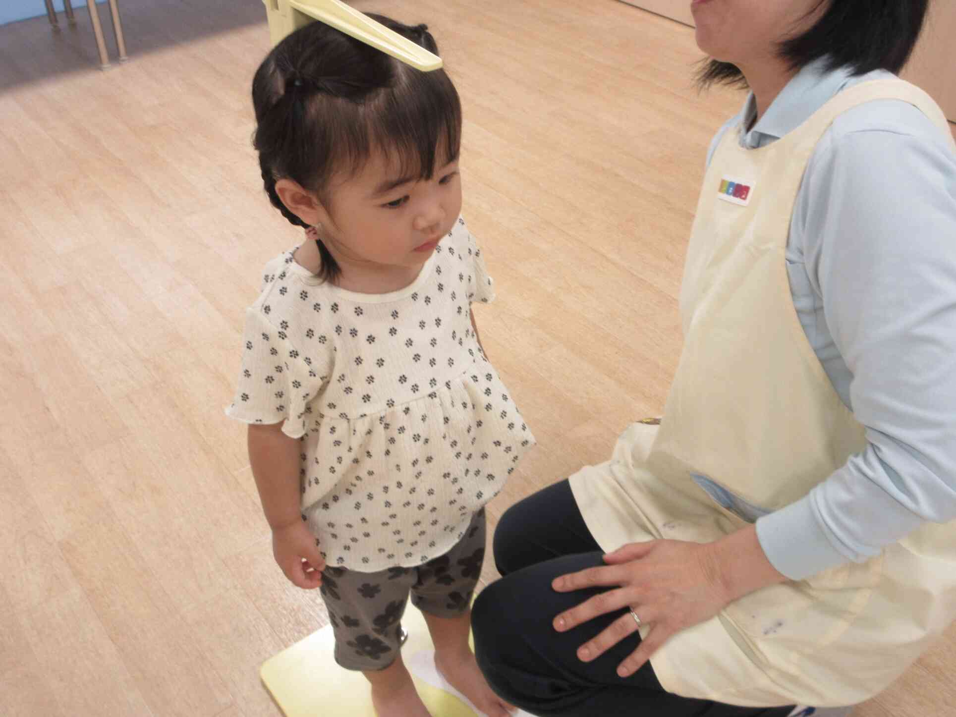 7月の身体測定もしたよ!