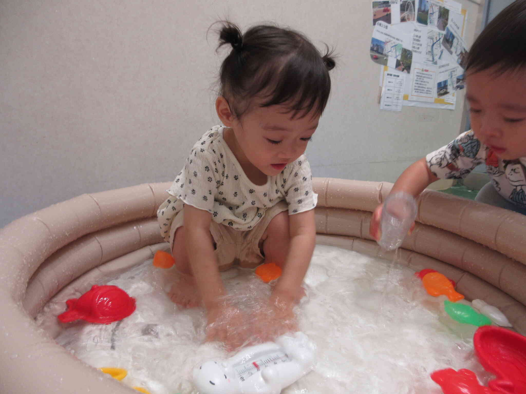 楽しい水遊び！