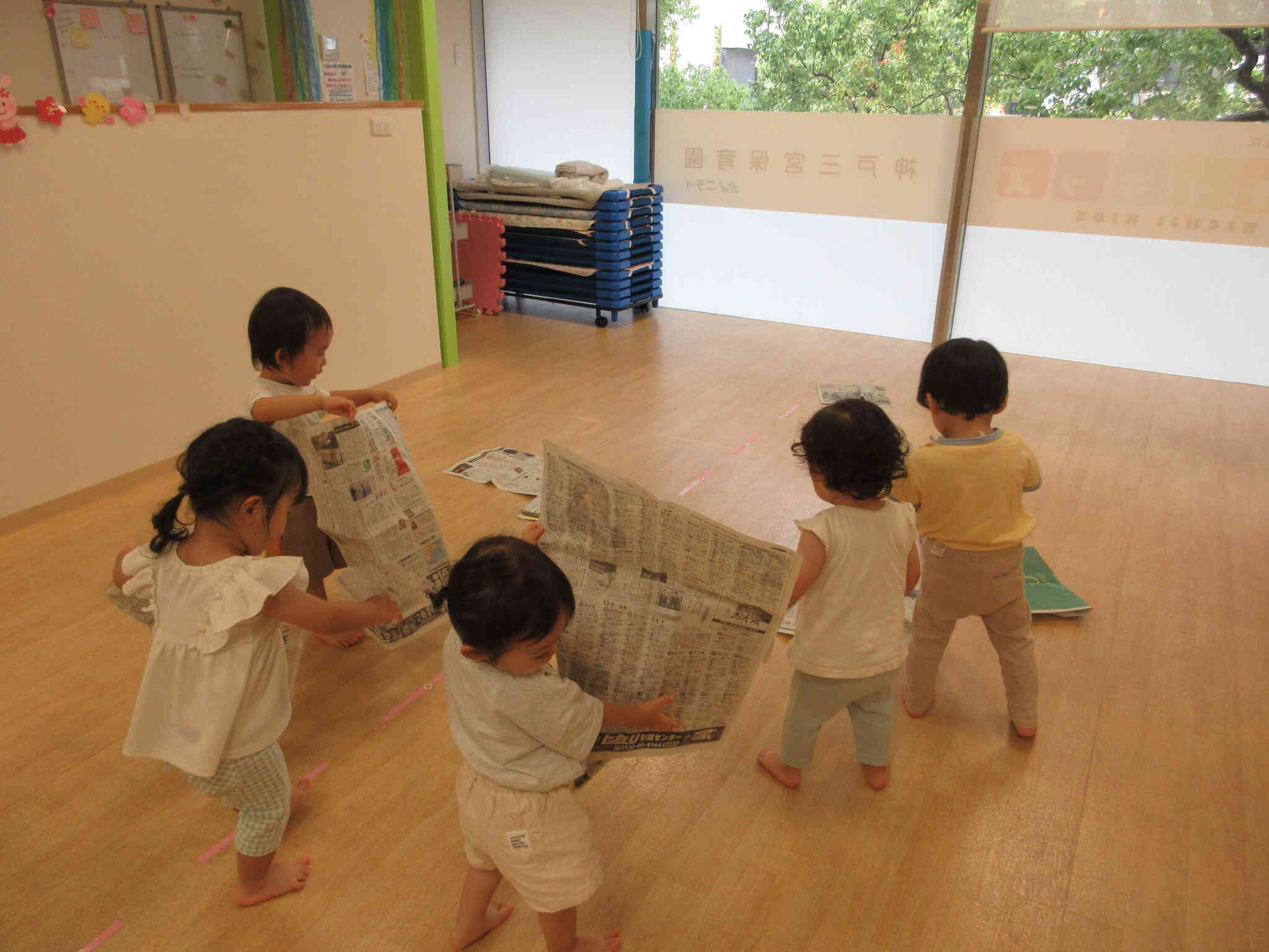 お部屋遊びの様子です！