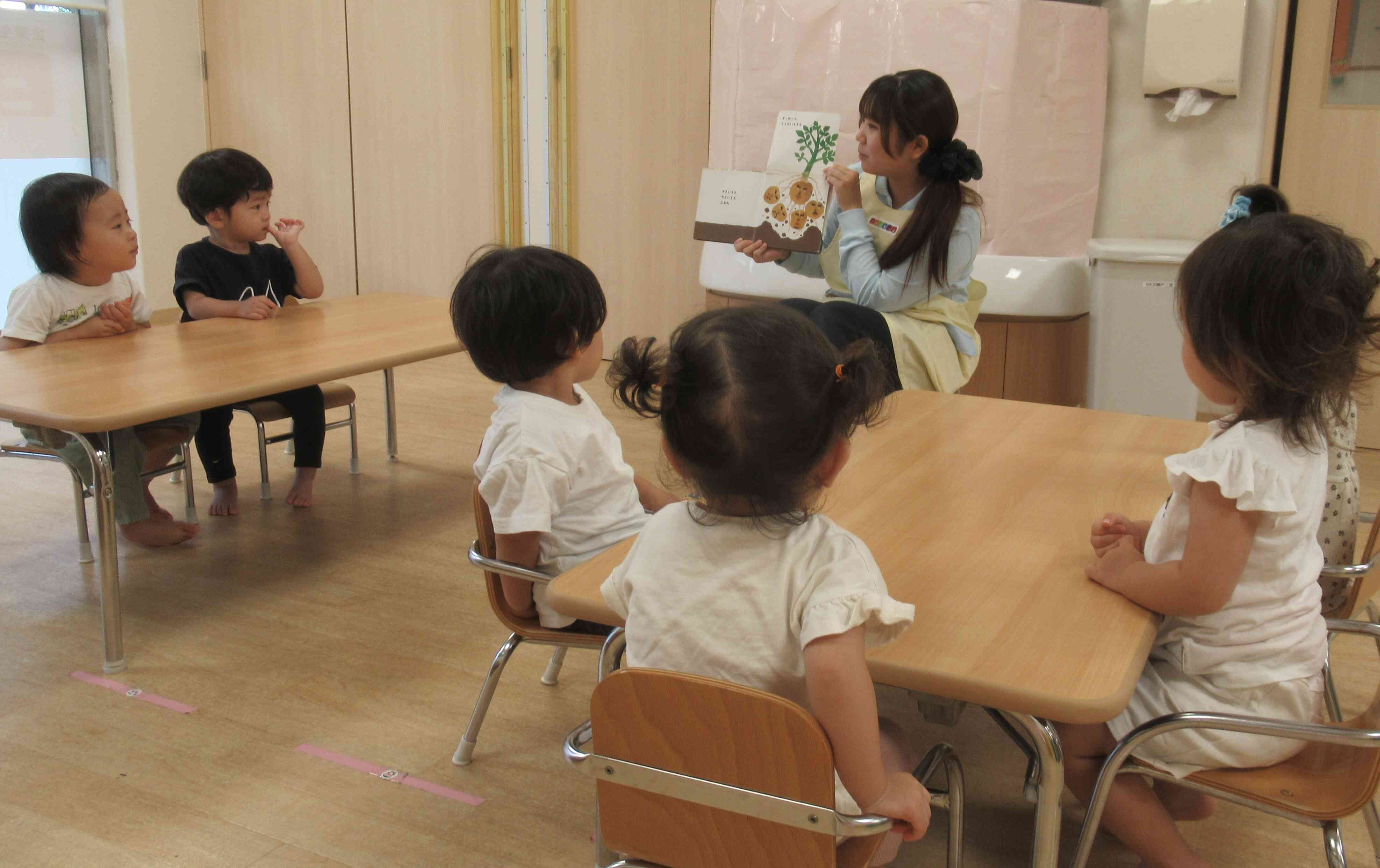 お話を聞いたよ