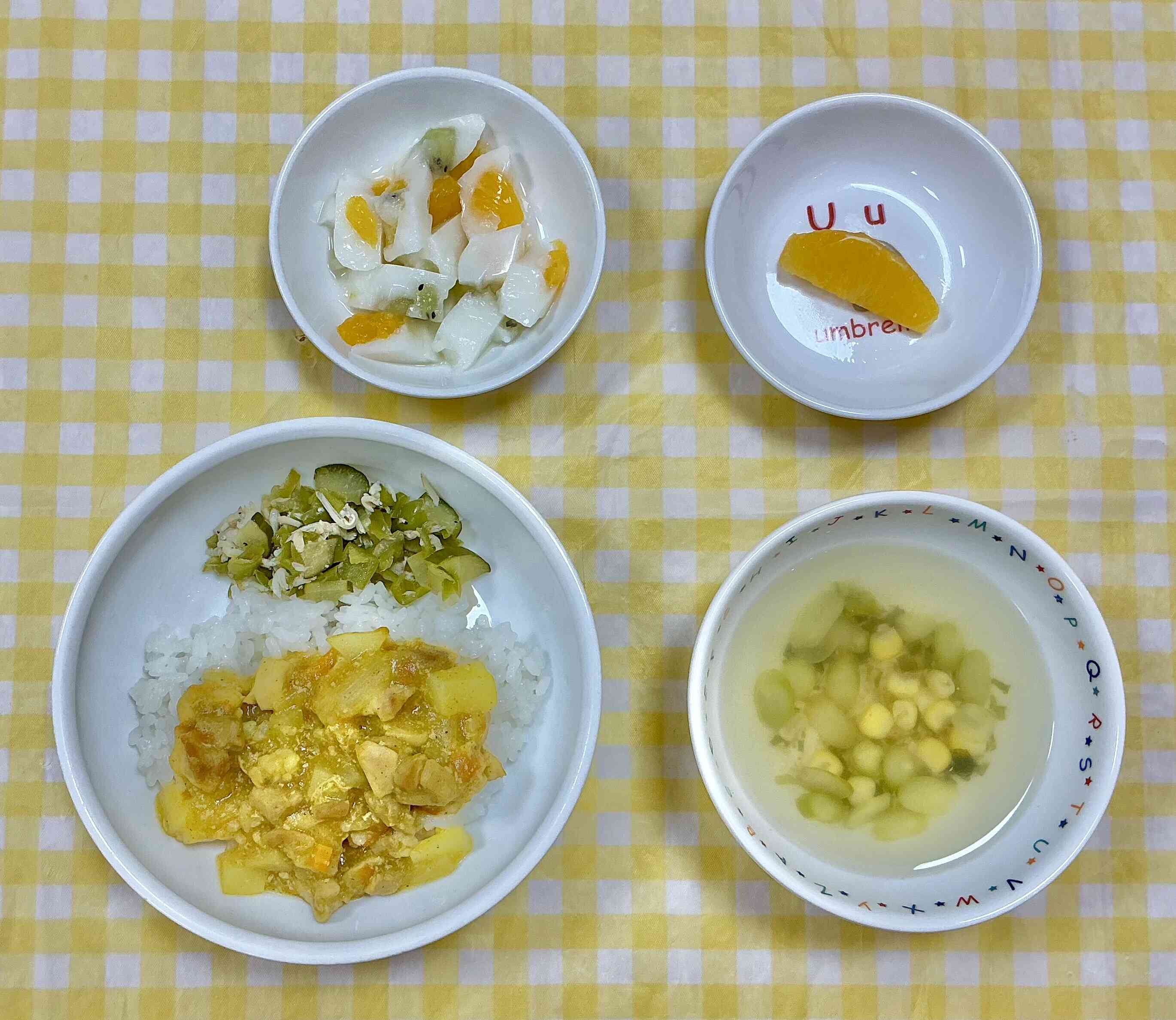 8月18日の給食メニュー