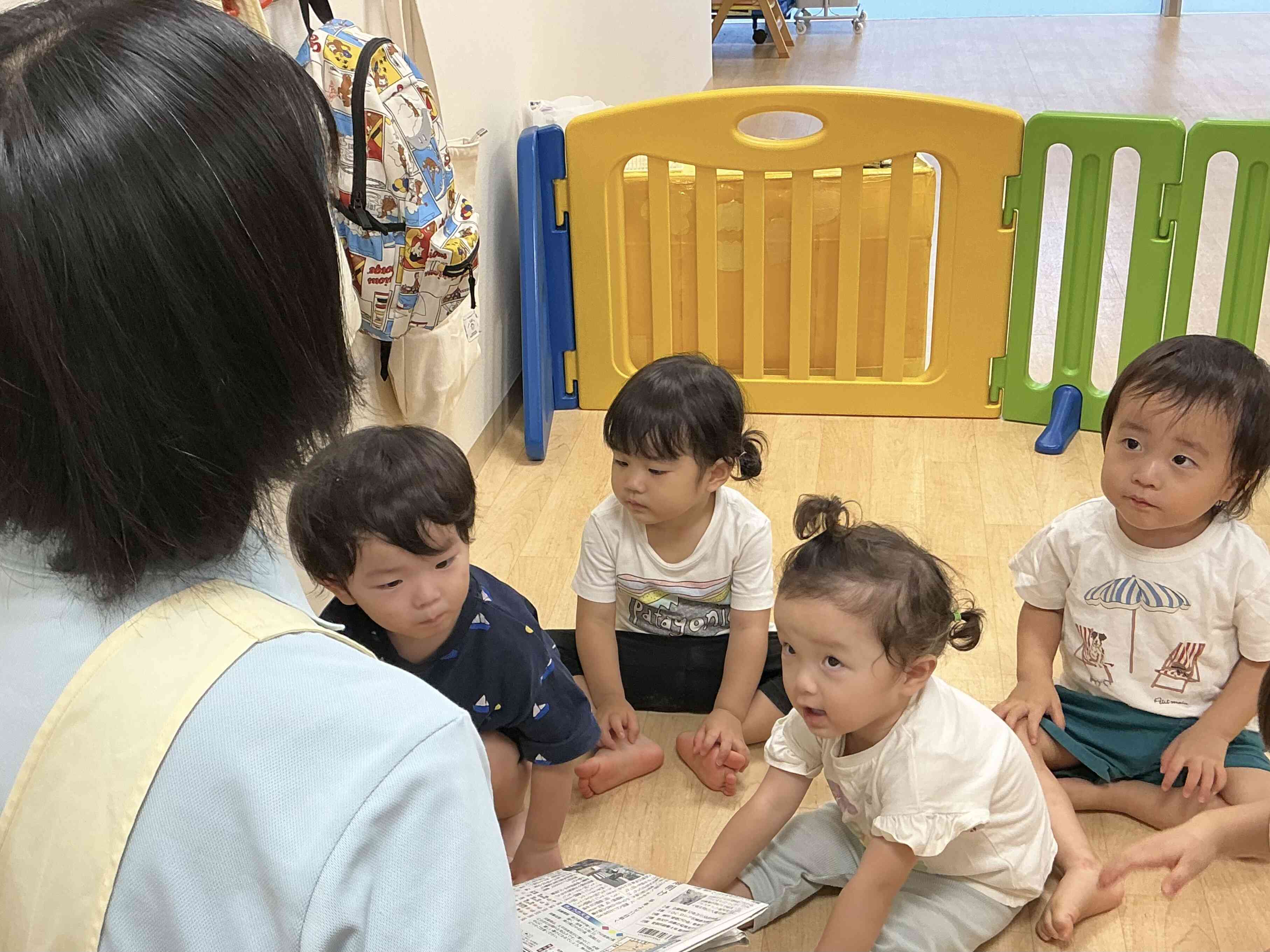 新聞紙あそび