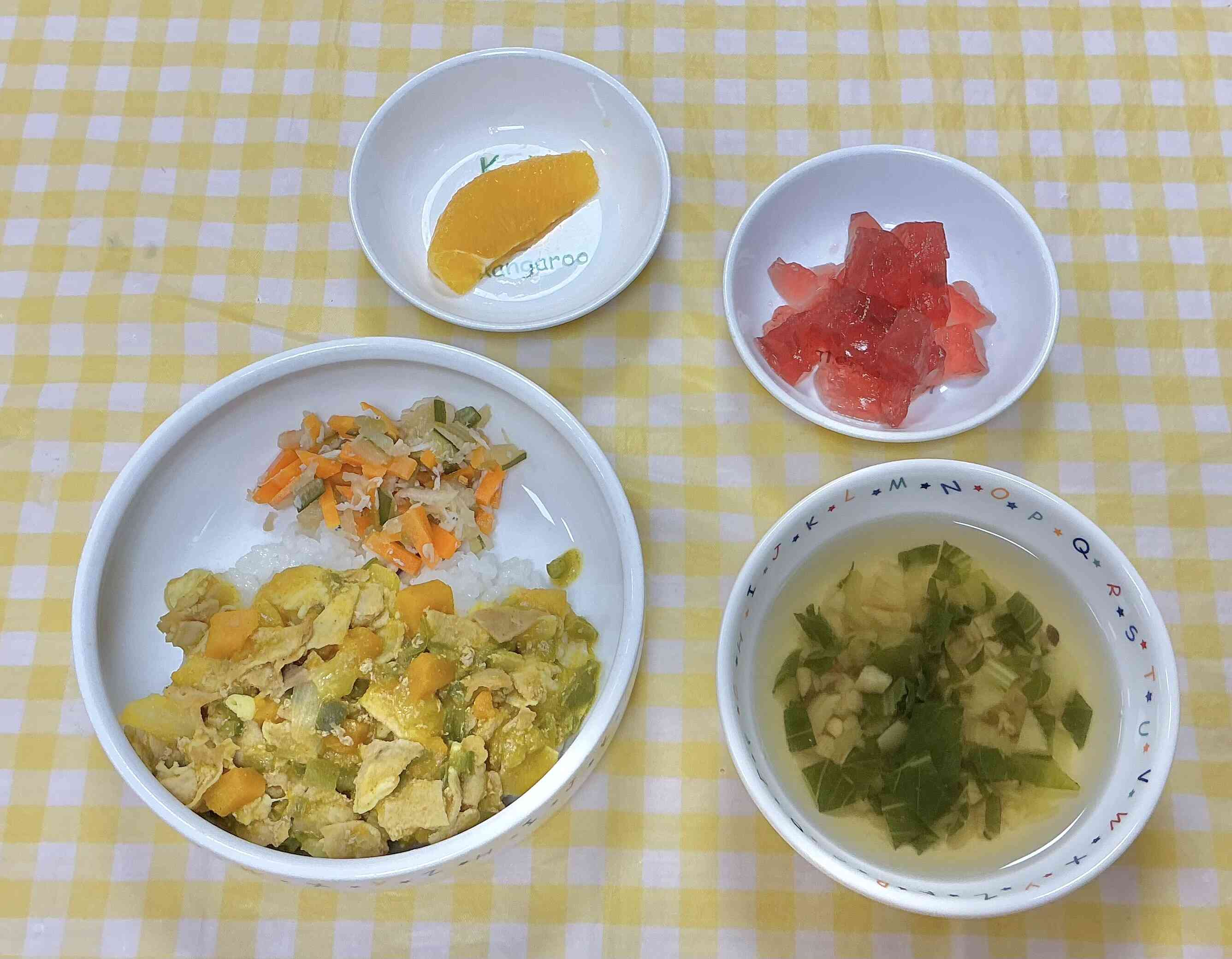 ９月２８日の給食メニュー