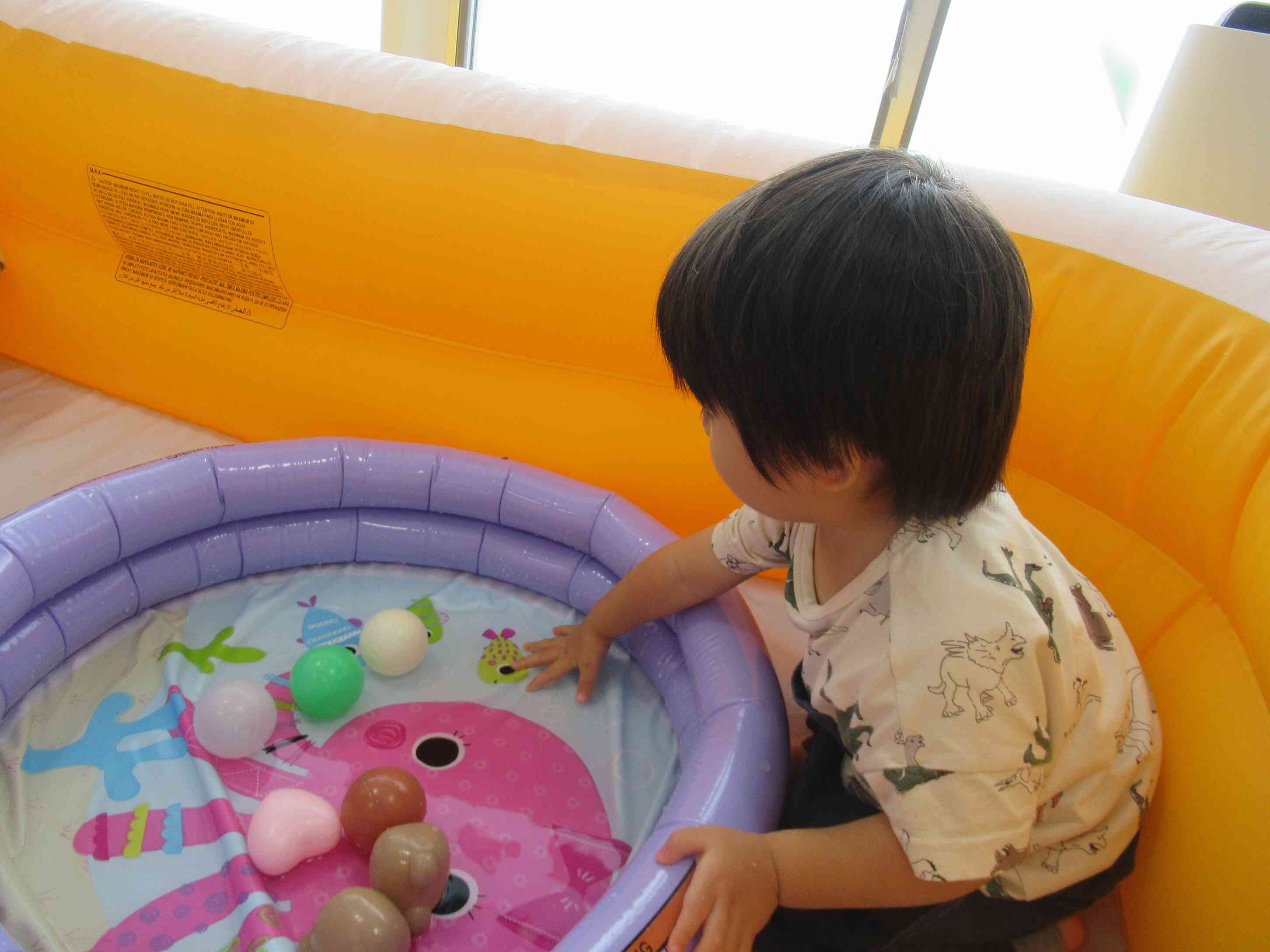 子供の遊びに ボール遊びをしたよ☆｜お知らせ・ブログ｜たかがみねこども園│鷹峯で