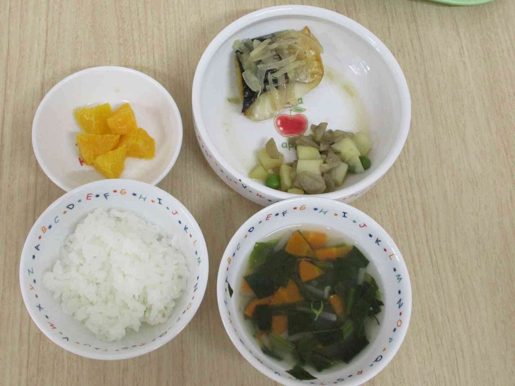 1月8日の給食(幼児・完了食)