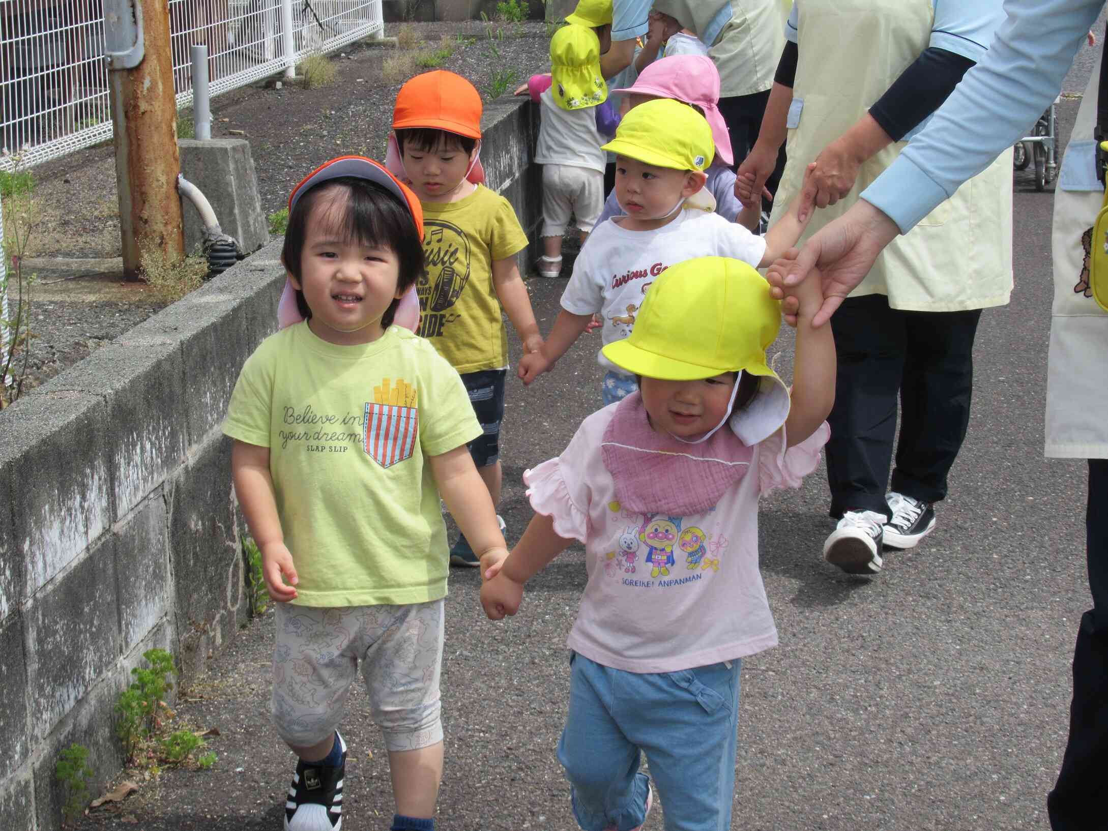 お散歩楽しいね(^^♪