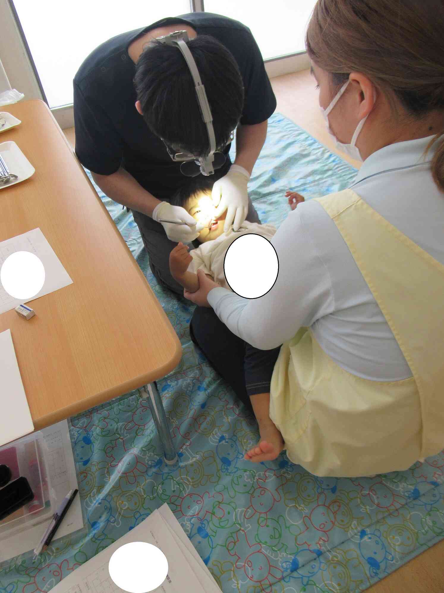 先週は歯科健診がありました。みんな頑張っていましたよ　(^^)/