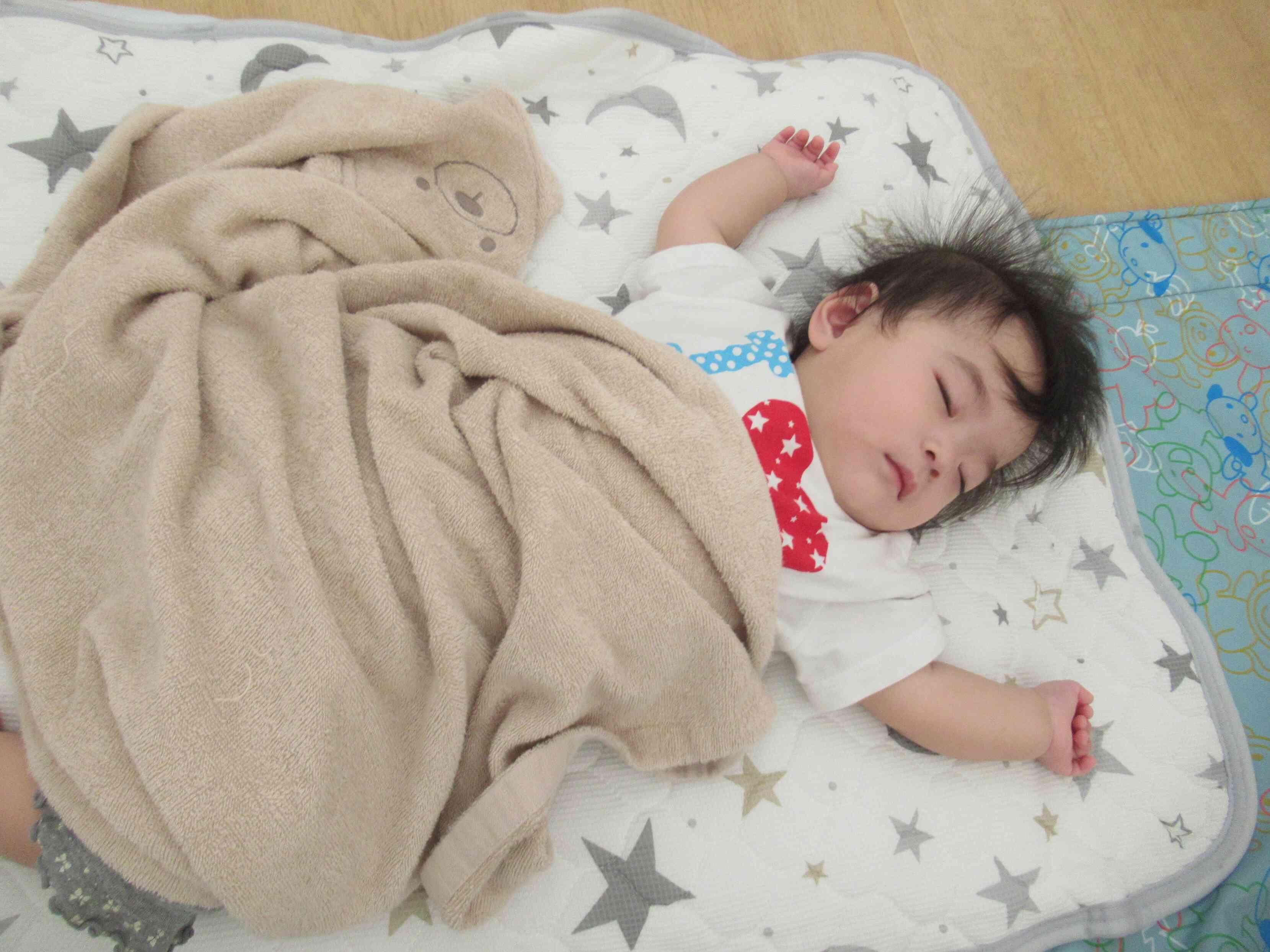 爆睡中ｚｚｚ・・