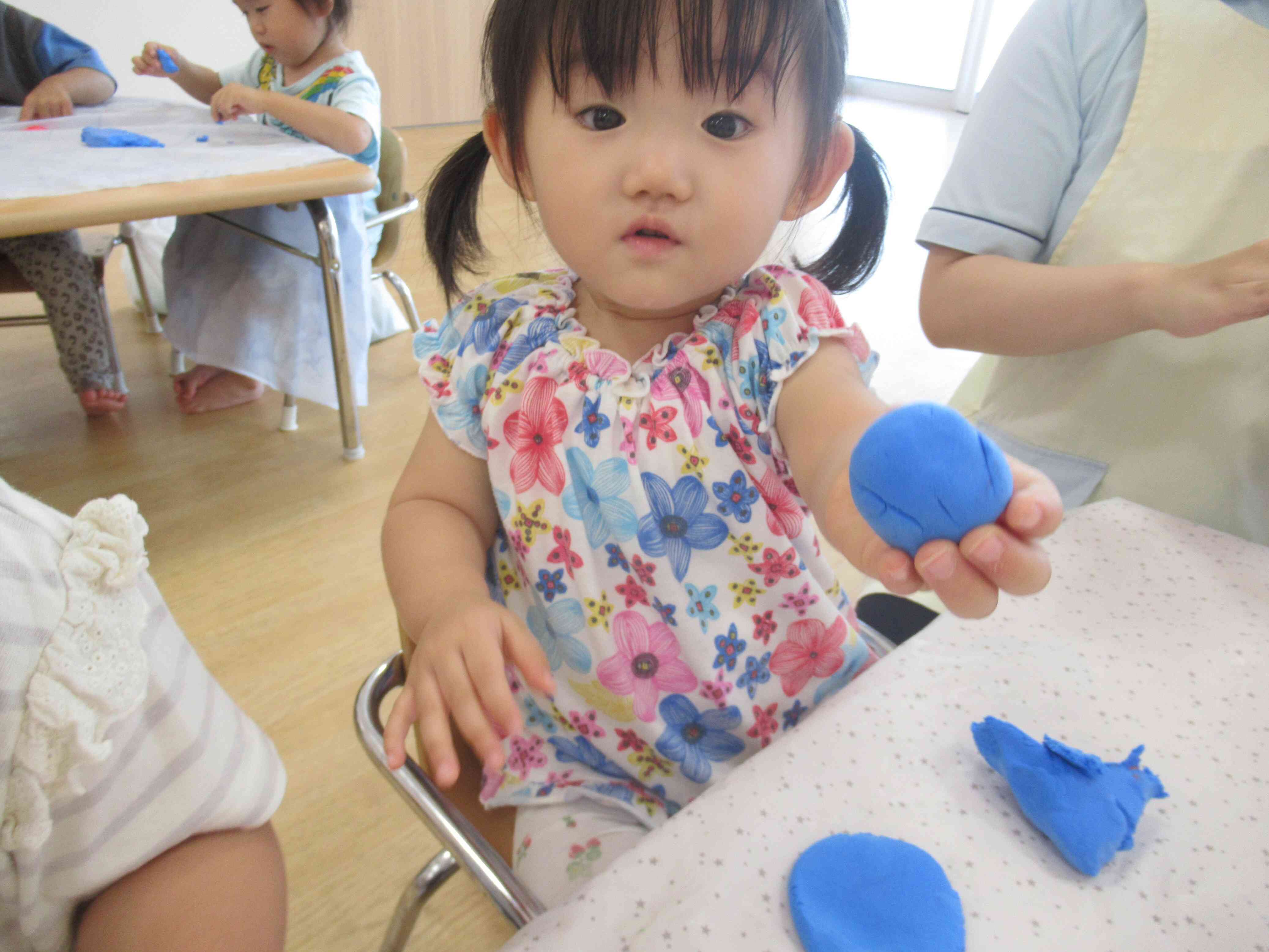 カラフルな粘土！