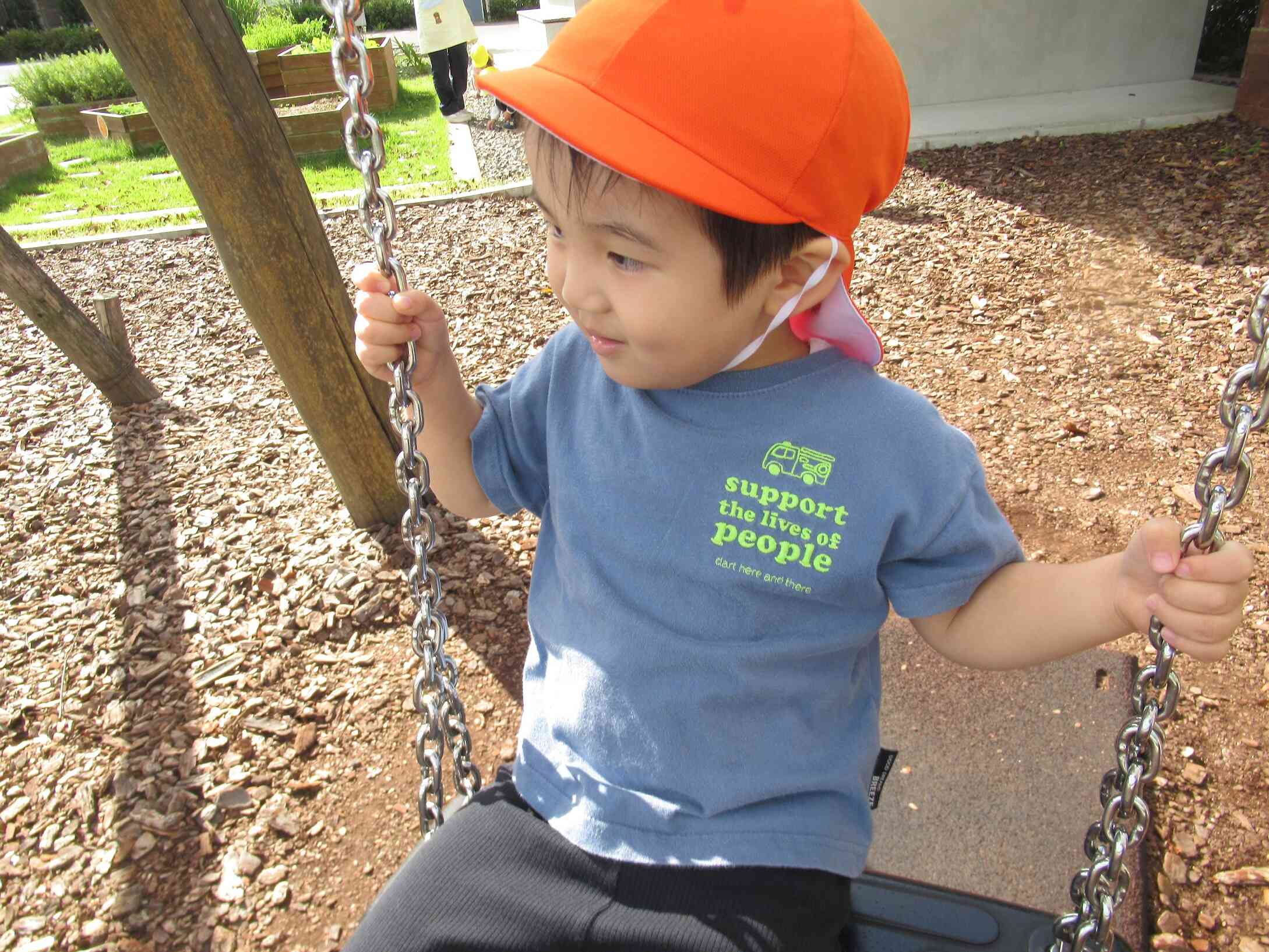 みんなの公園で遊んだよ♬