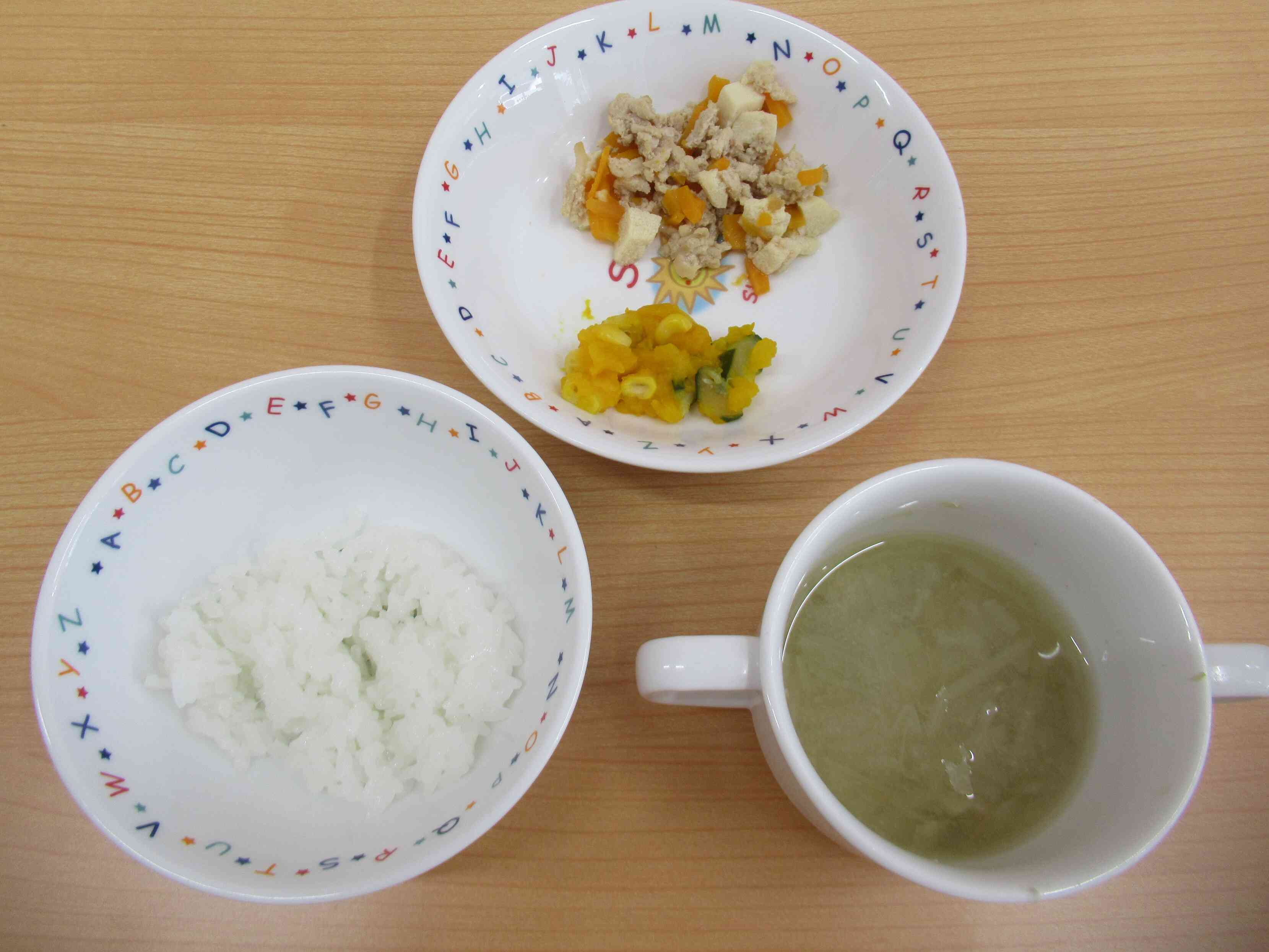 ９月17日のお給食(後期食)