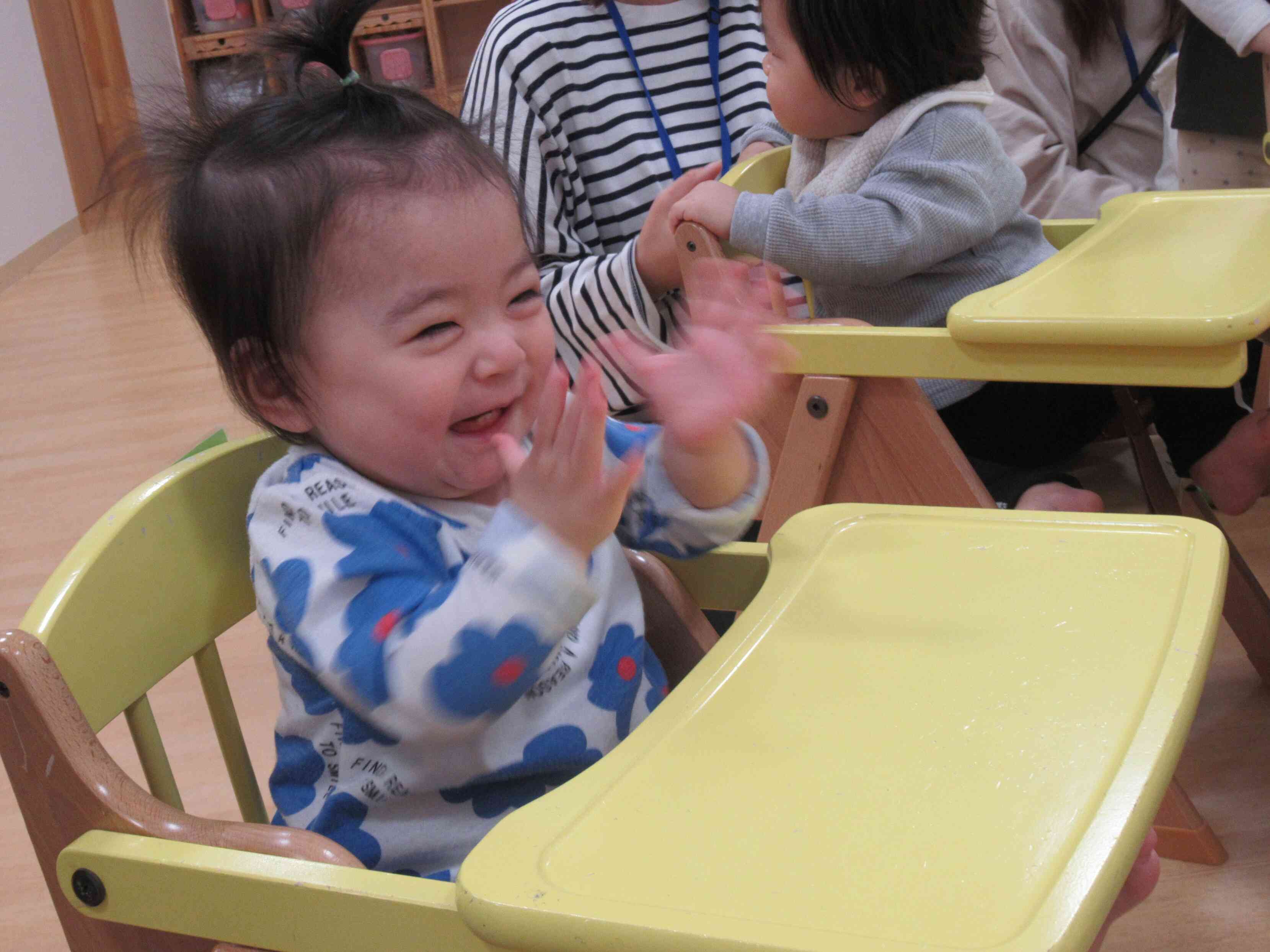 ひよこぐみさんの様子です。