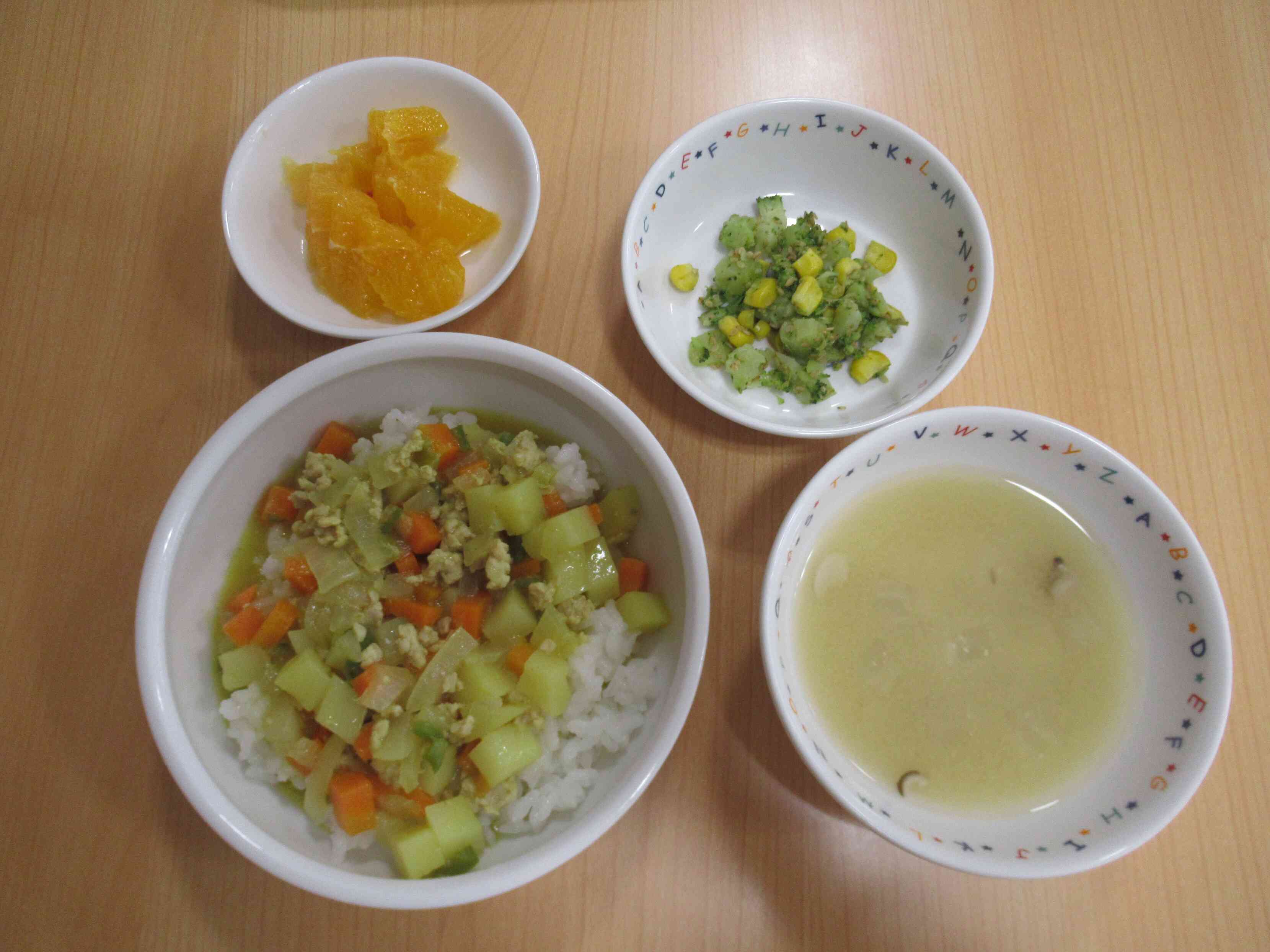 12月13日の給食(幼児・完了食)