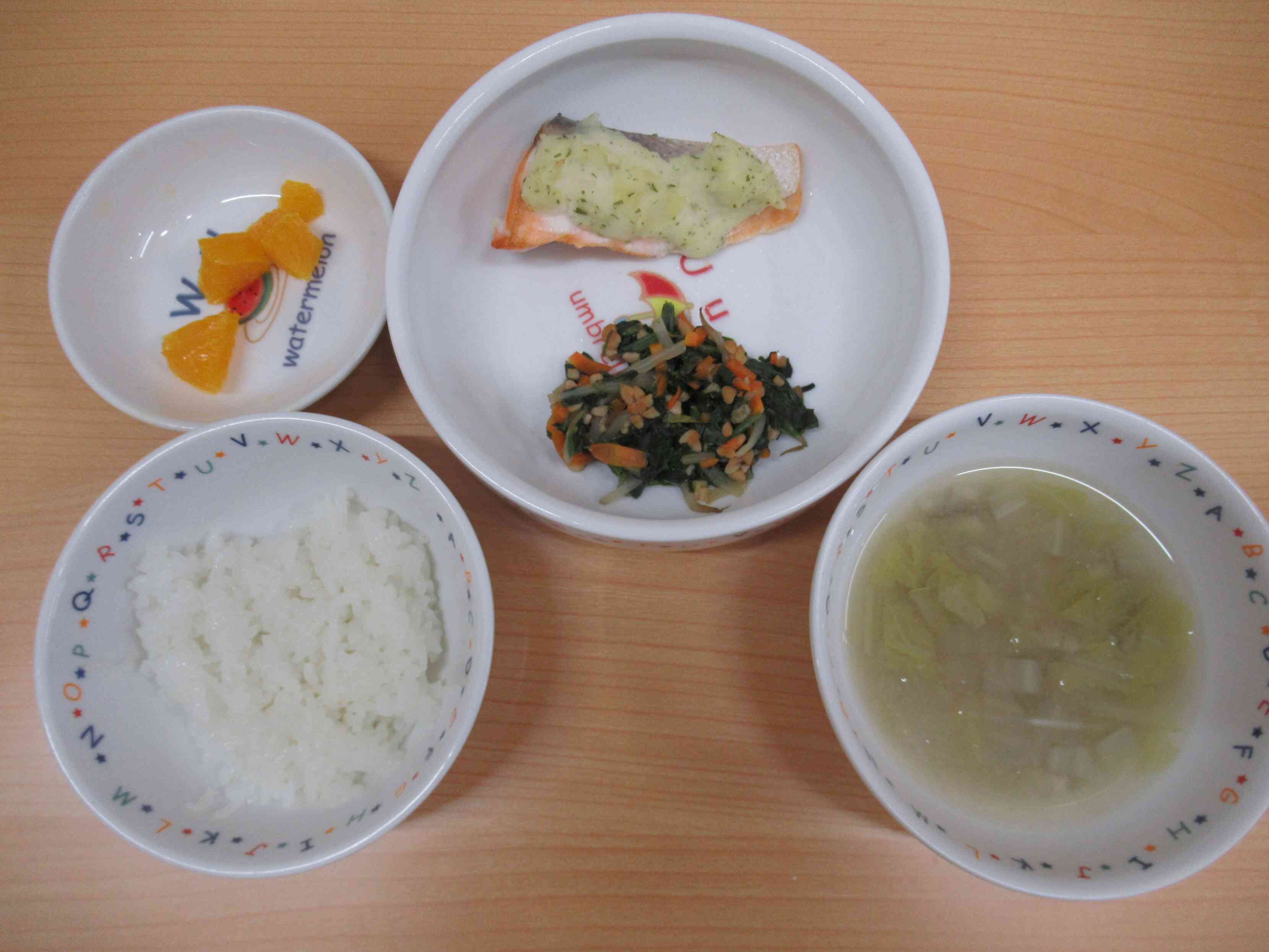 1月9日の給食(幼児・完了食)