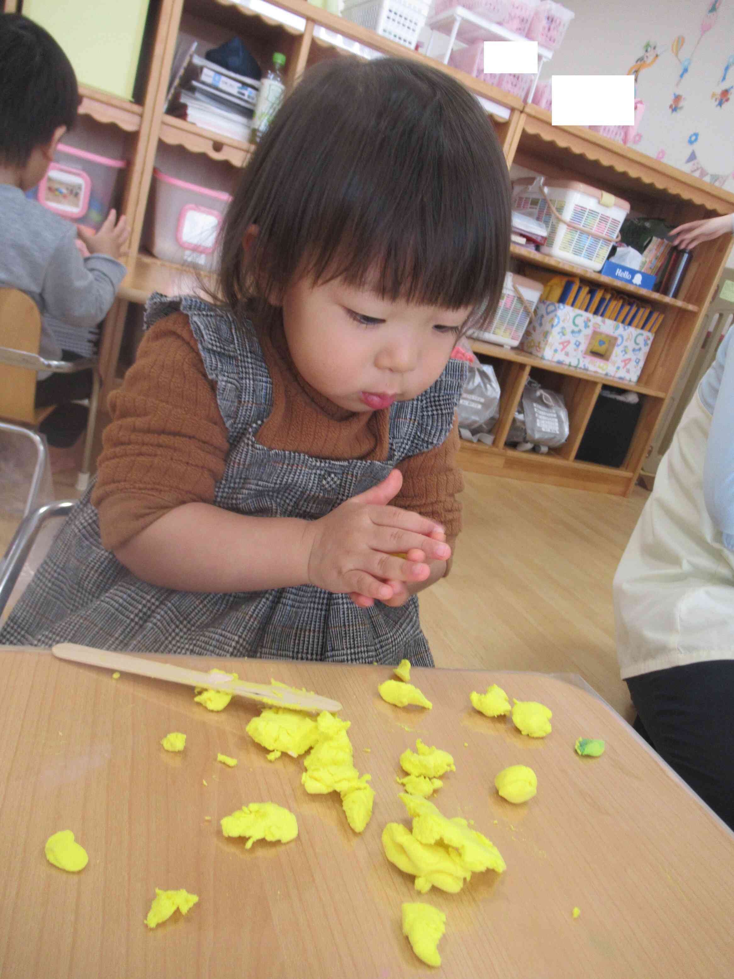 粘土楽しいね♪