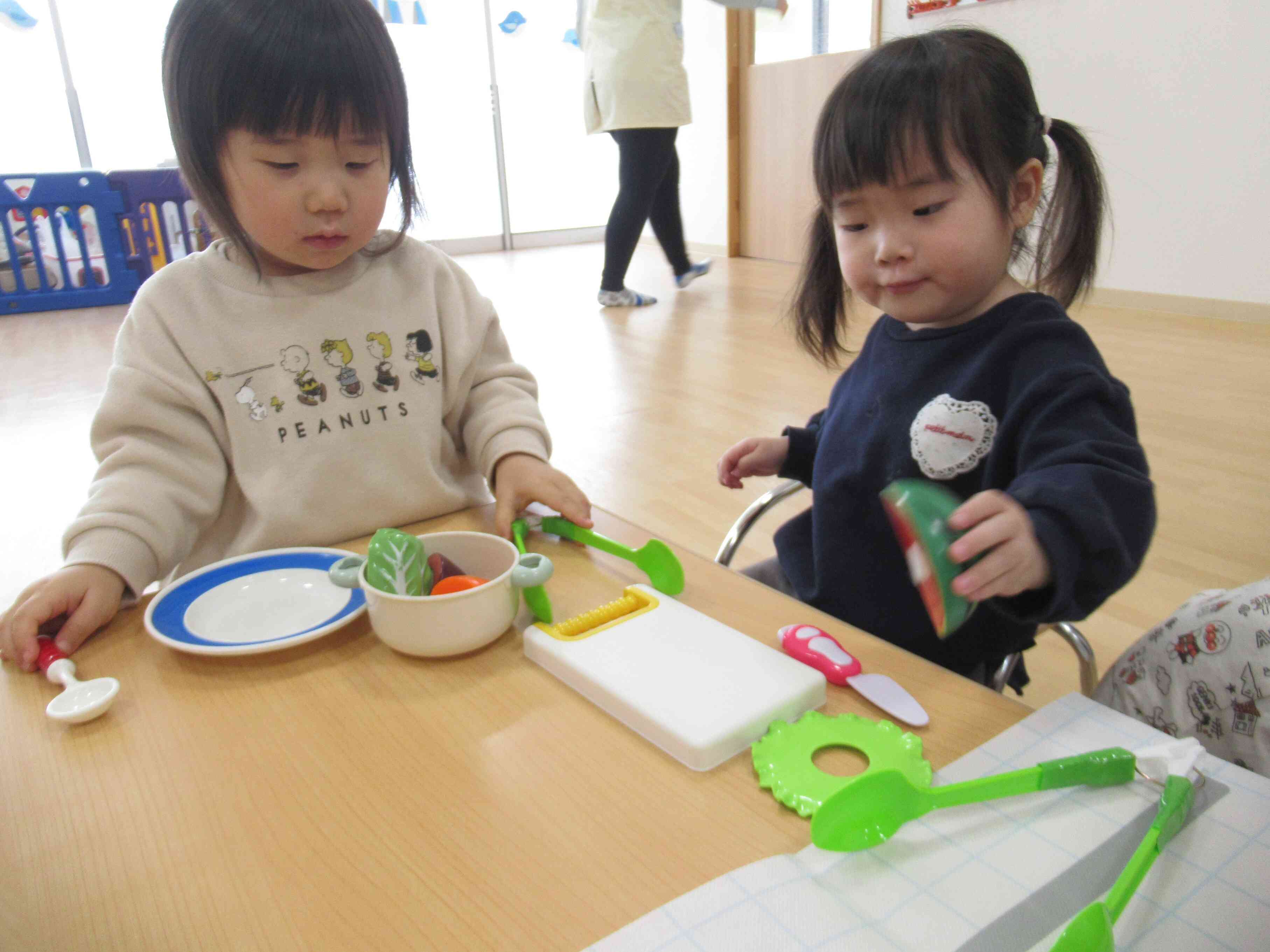 お友だちと仲良し(*^-^*)