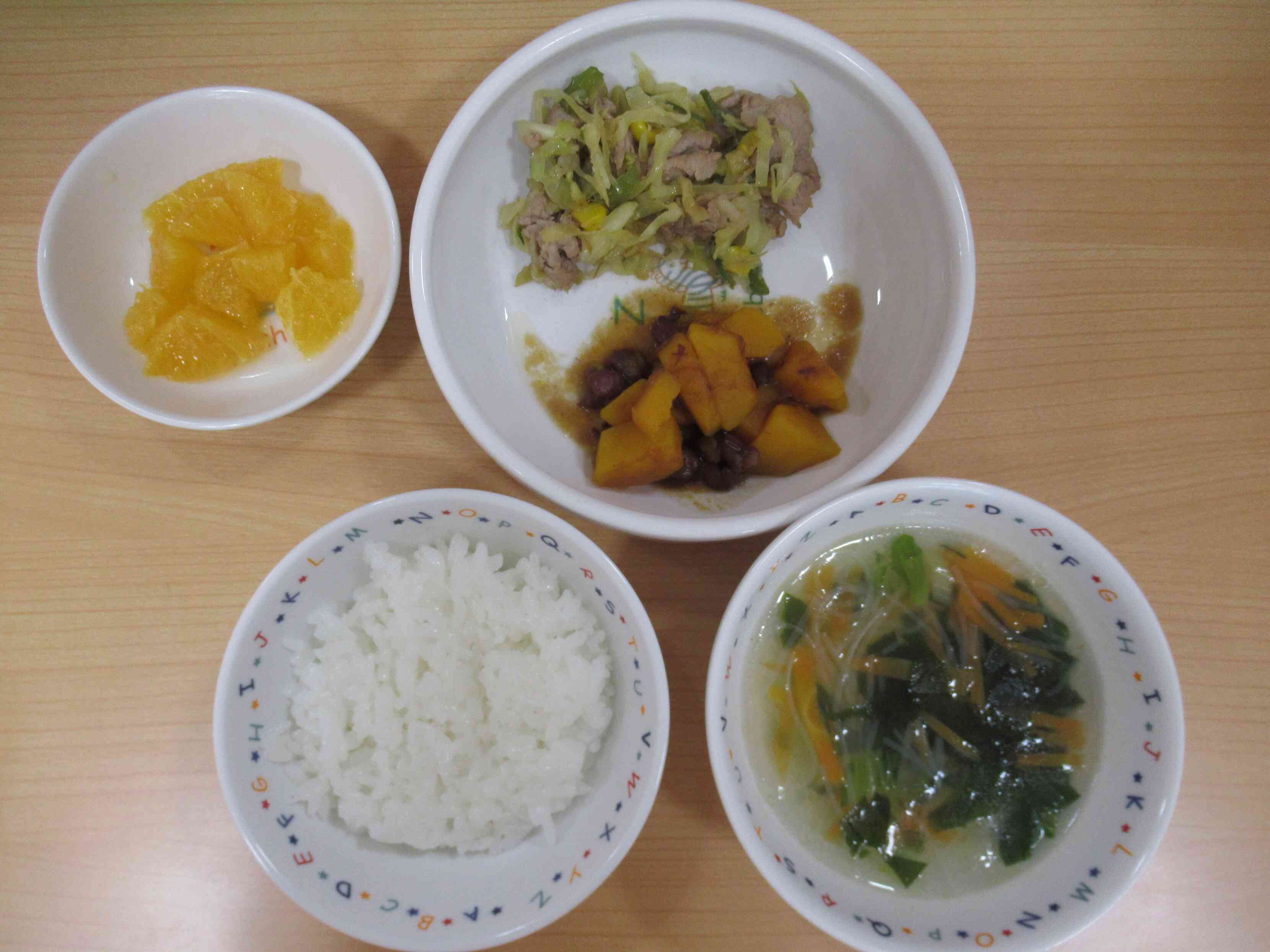 2月14日の給食(幼児・完了食)