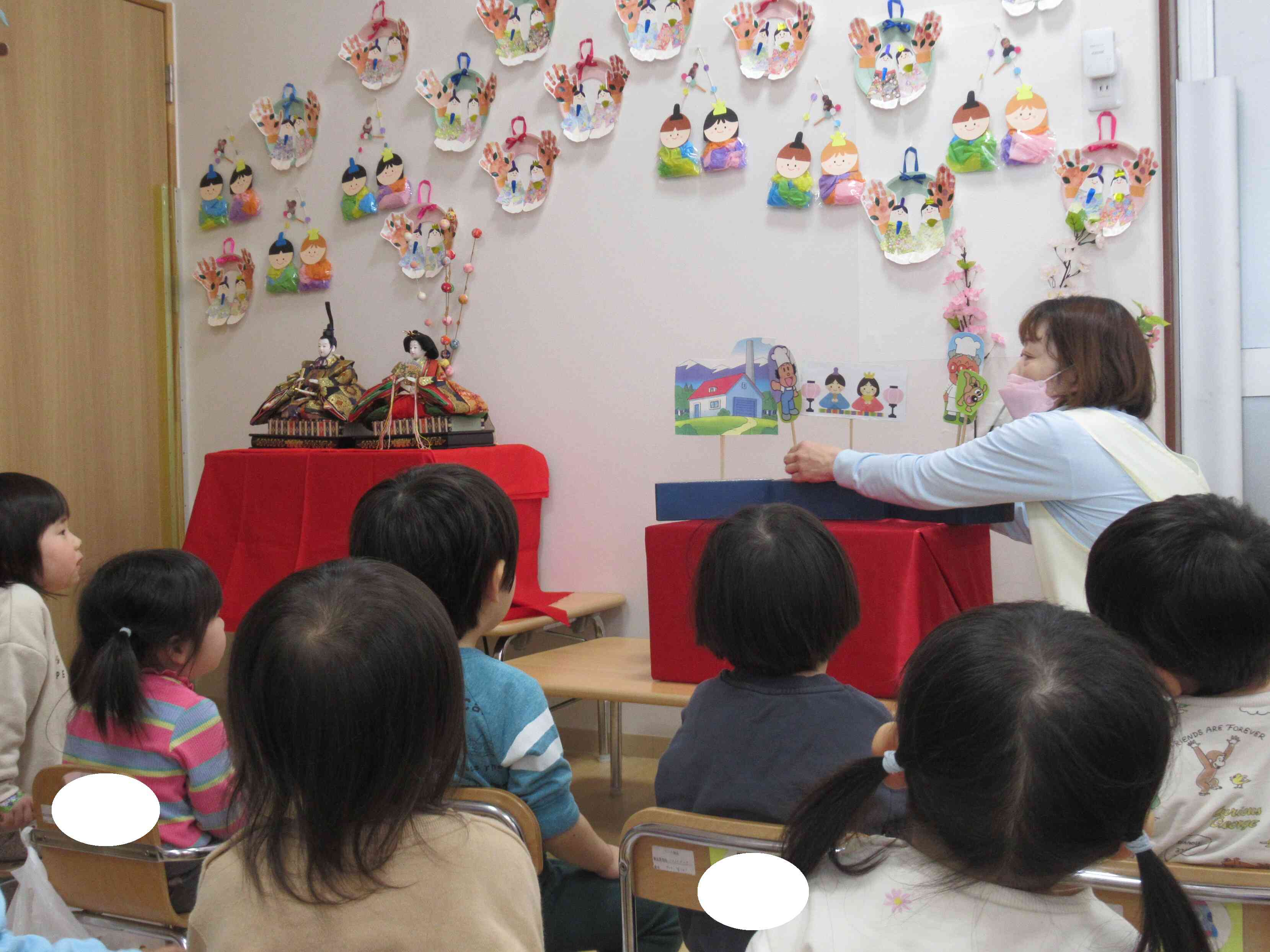 ひなまつり会の様子♡