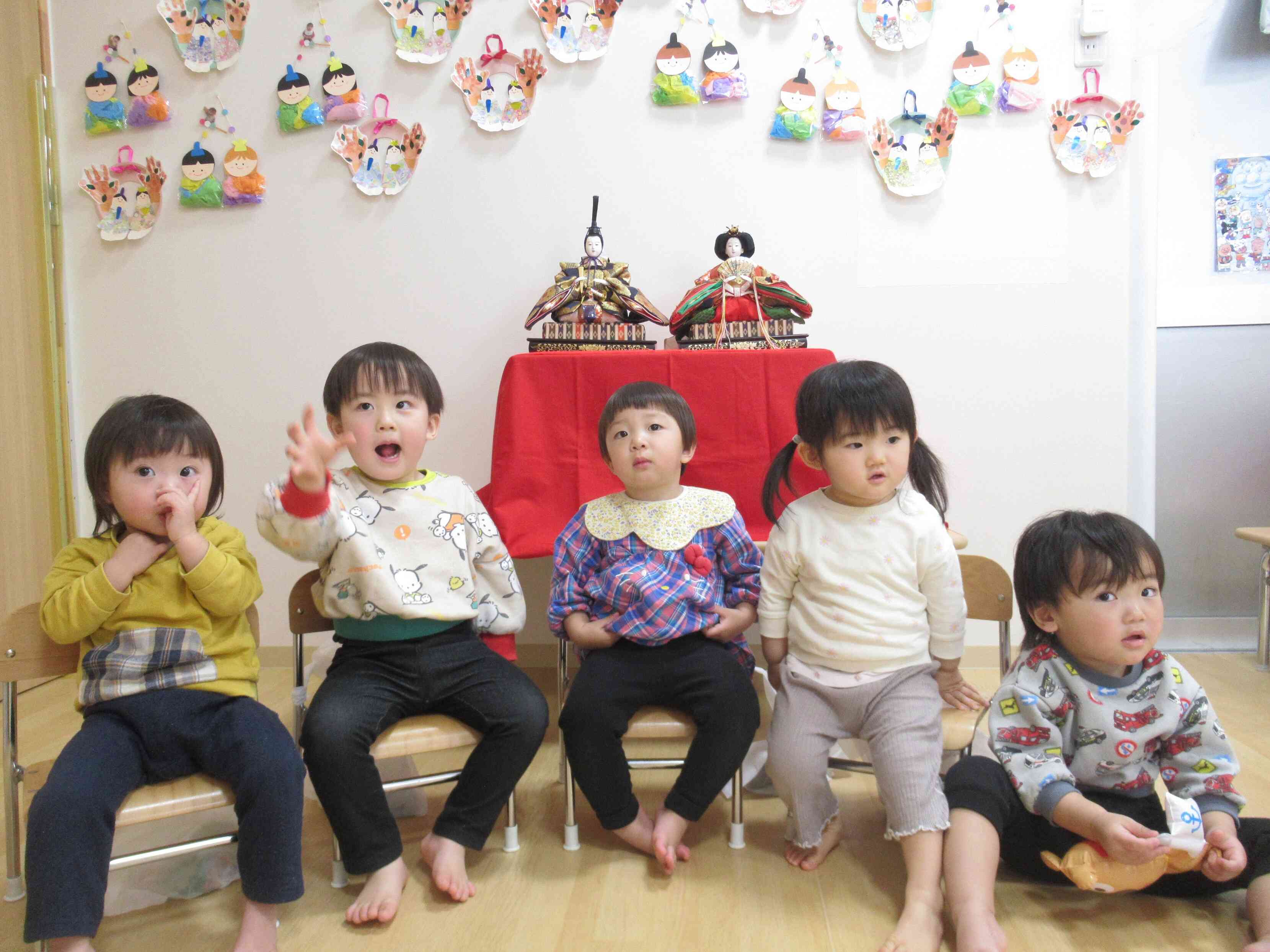 あひるぐみさん②　こっちむいて～！