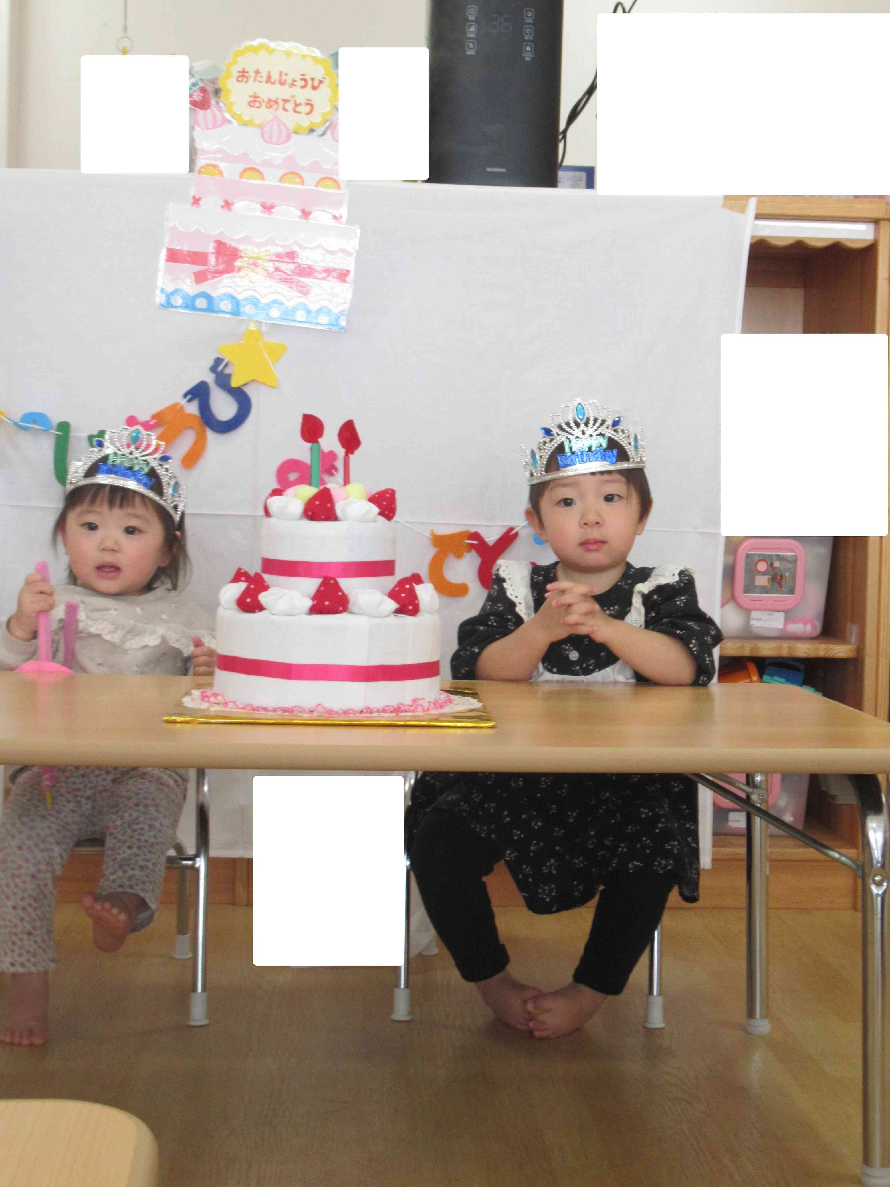 ♡３月のお誕生日会♡