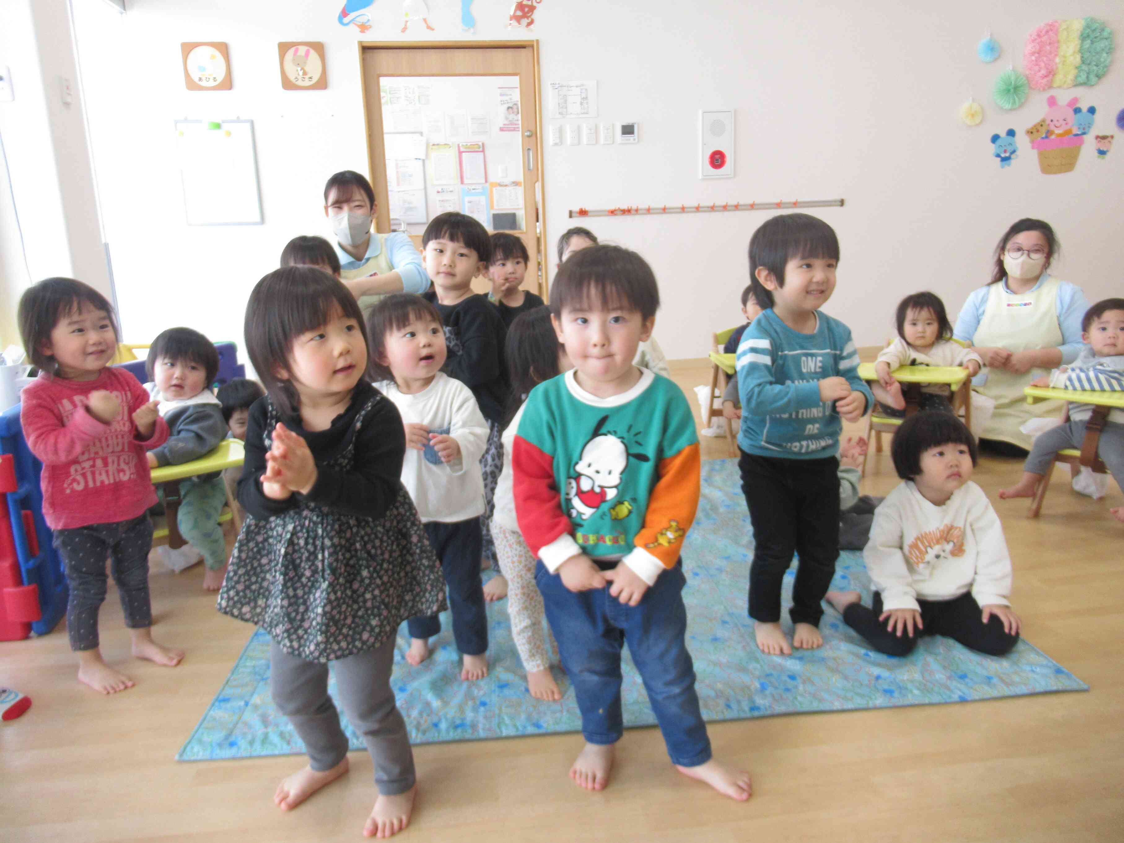 ダンスも踊れるよ(^^♪