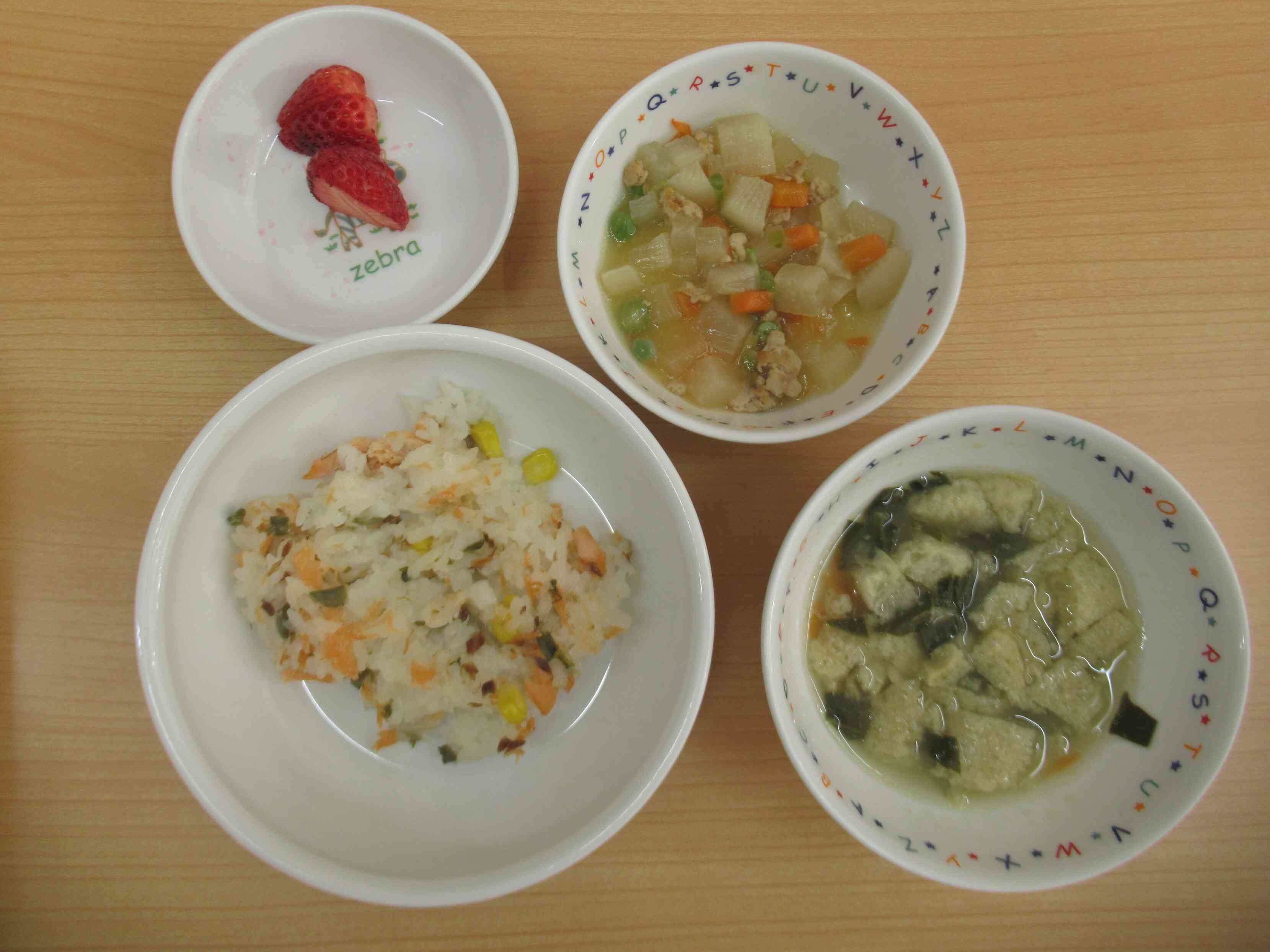 3月17日の給食(幼児・完了食)