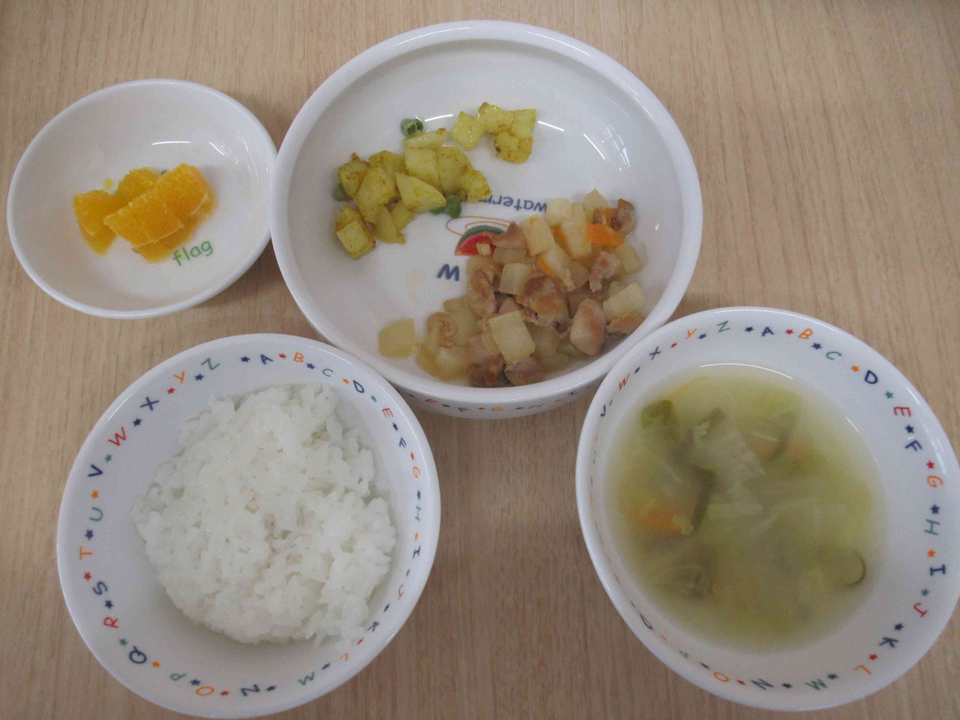 4月3日の給食(幼児・完了食)