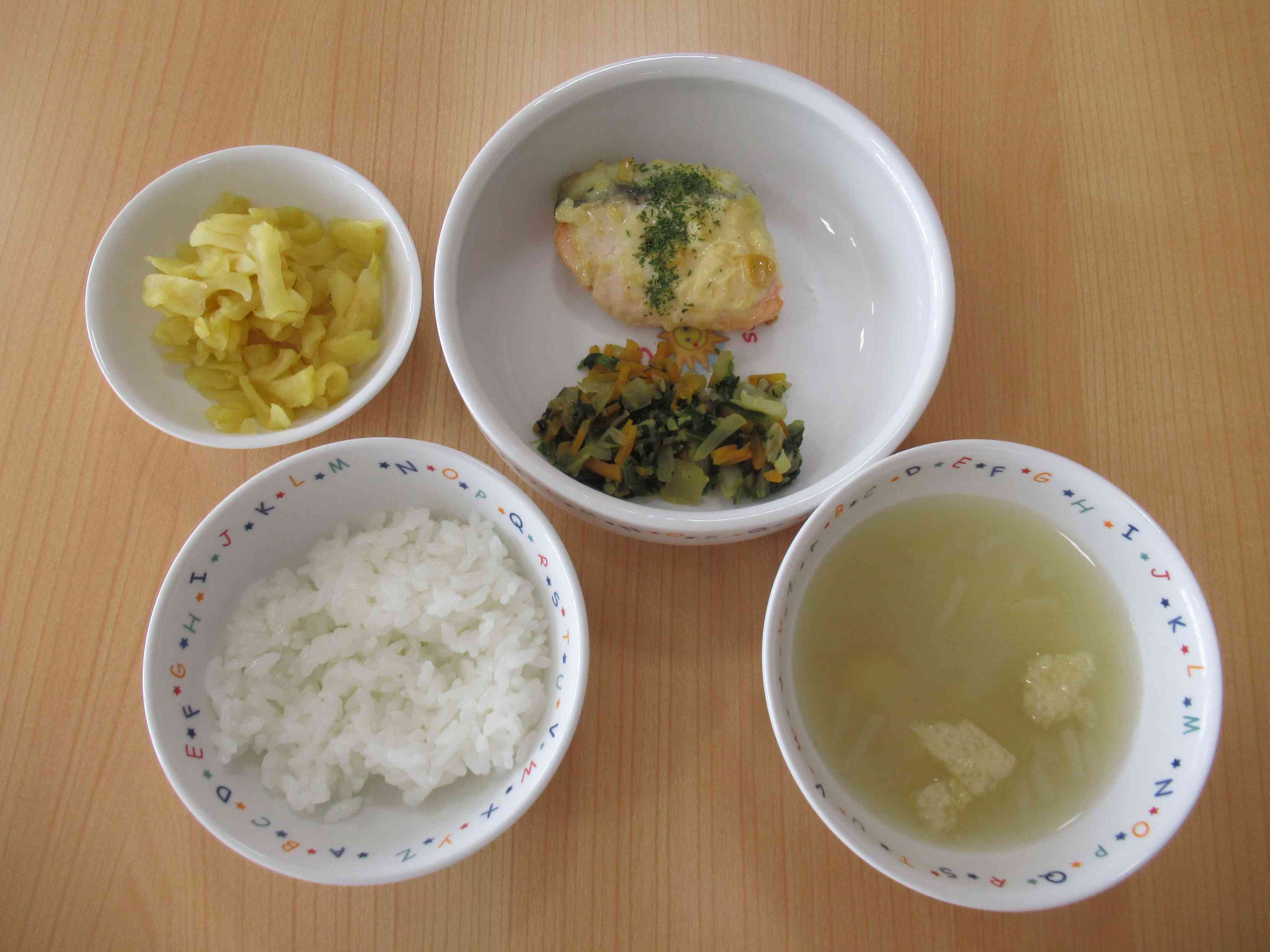 4月18日の給食(幼児・完了食)