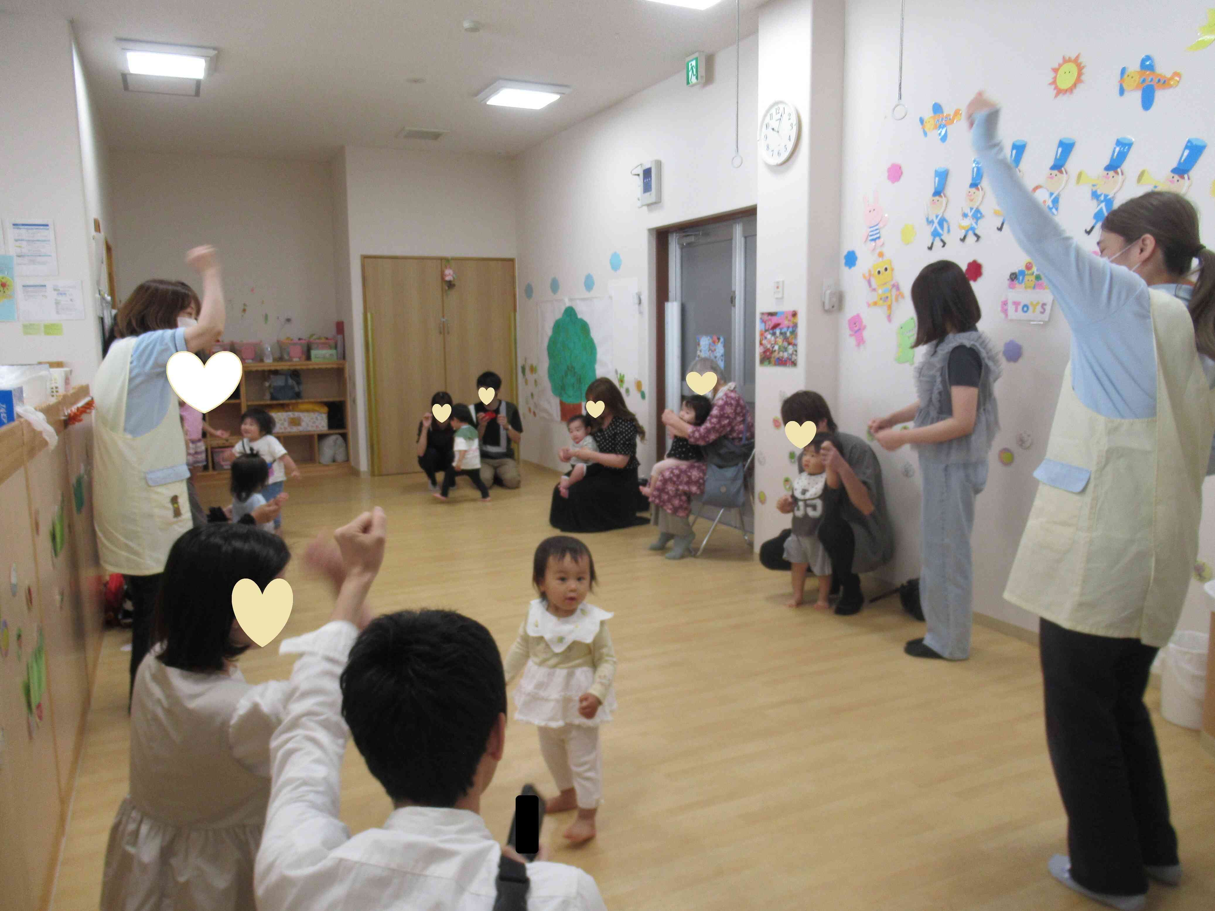 いち、にい、さ～ん♪