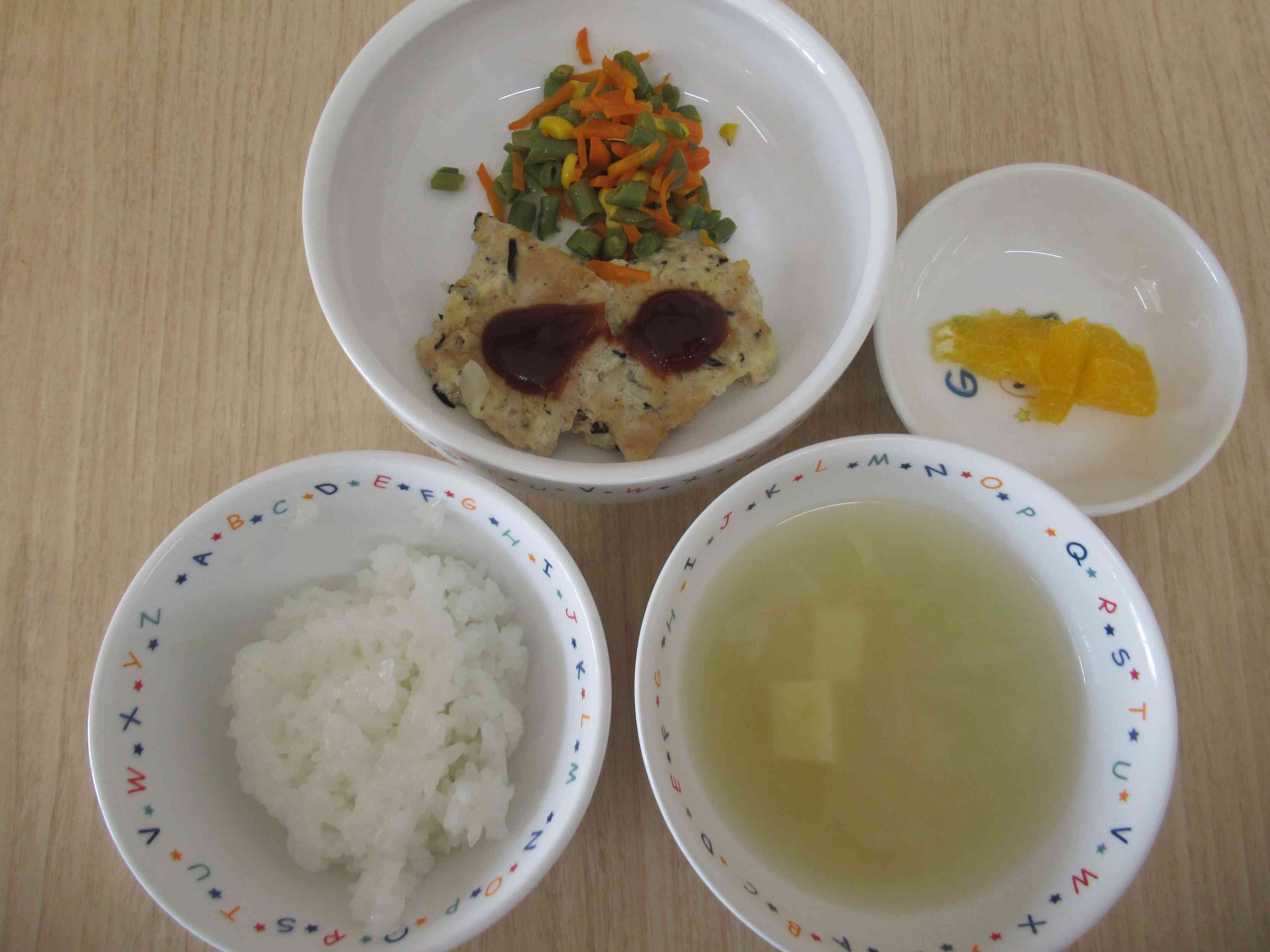 ５月１５日の給食（幼児・完了食）