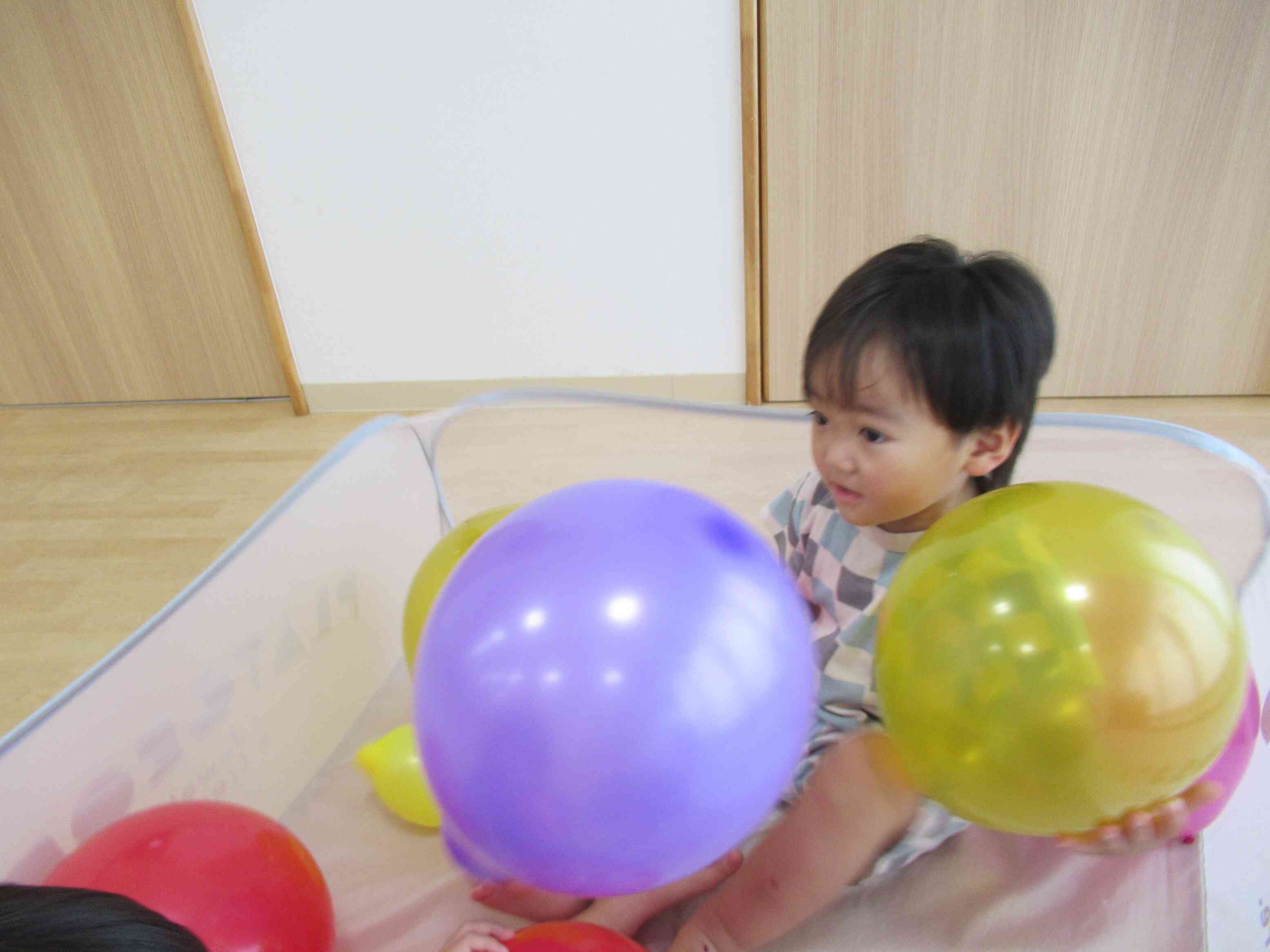 風船プール☆