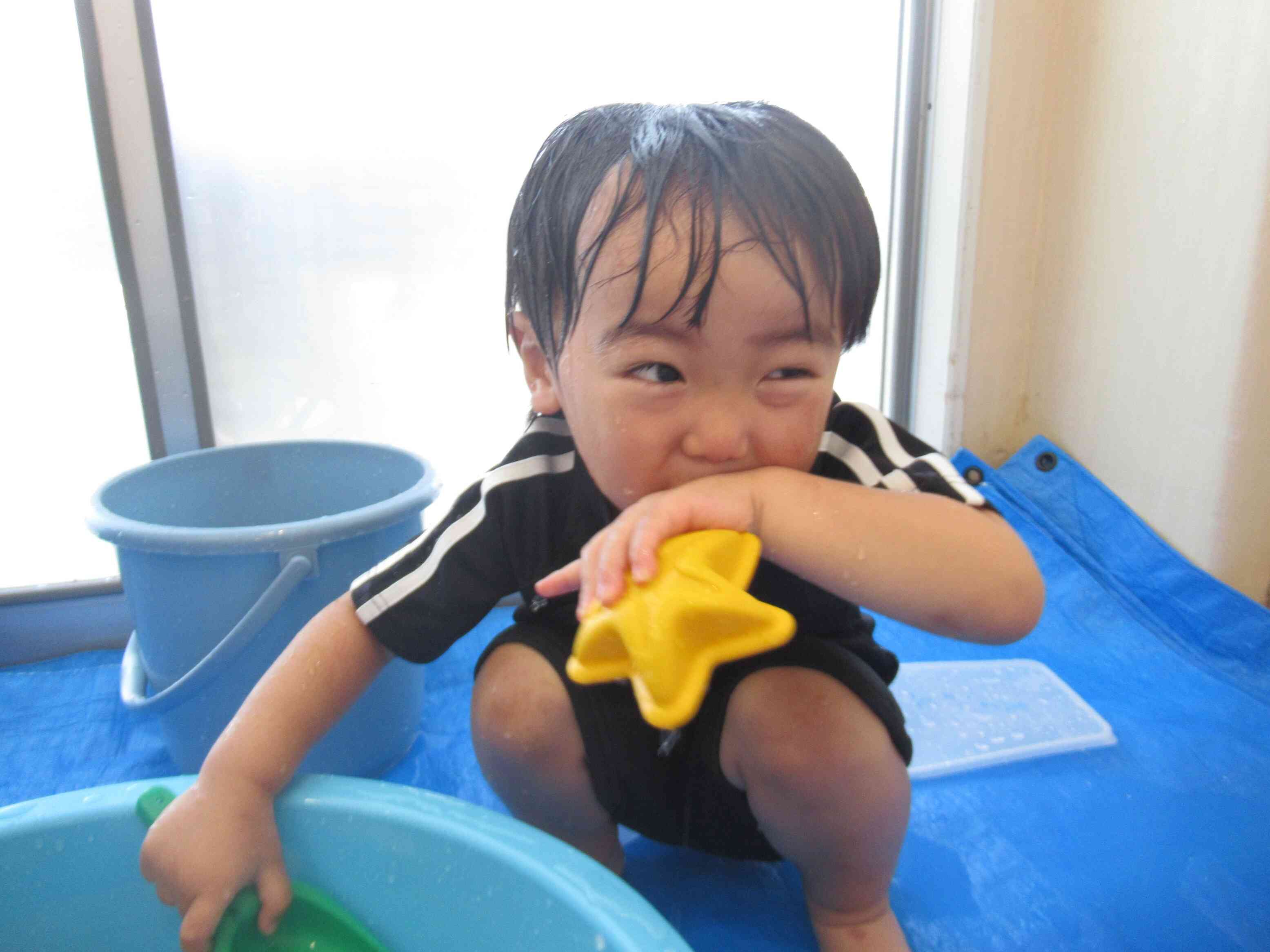 お水、気持ちいいねぇ。