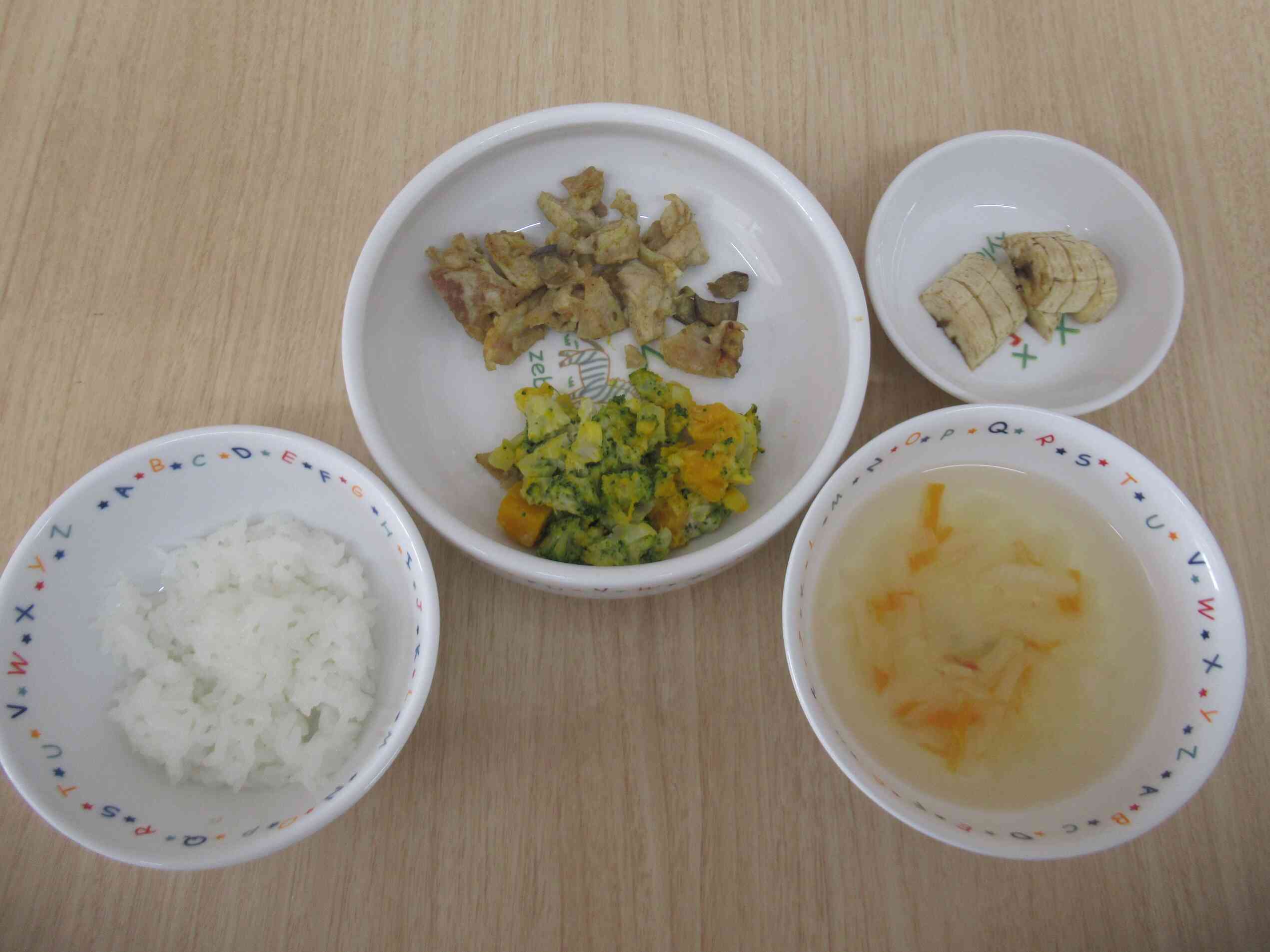 ８月６日の給食（幼児・完了食）
